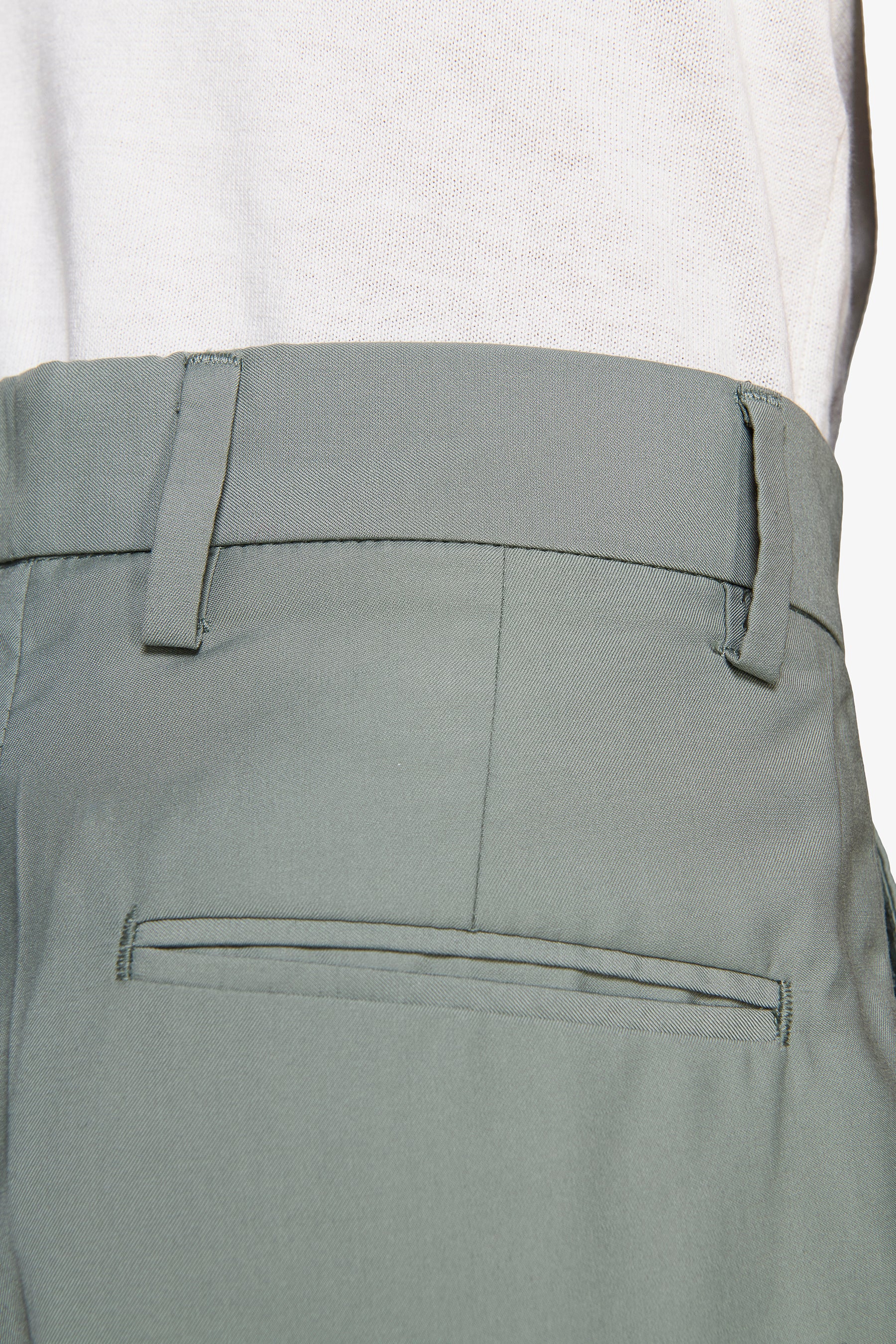 Pantalon en sergé vert sauge Kids