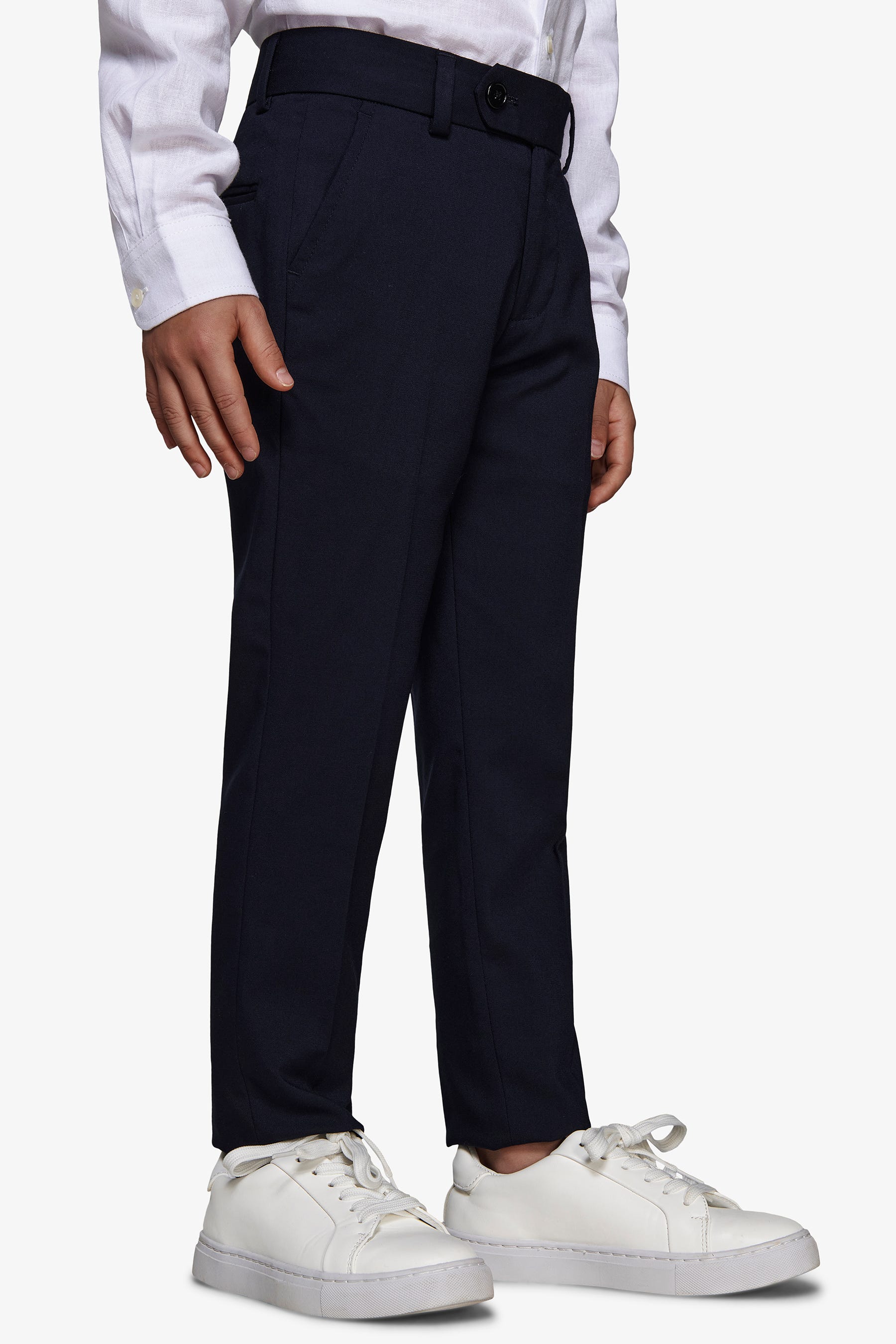 Pantaloni classici blu Kids-Dan John