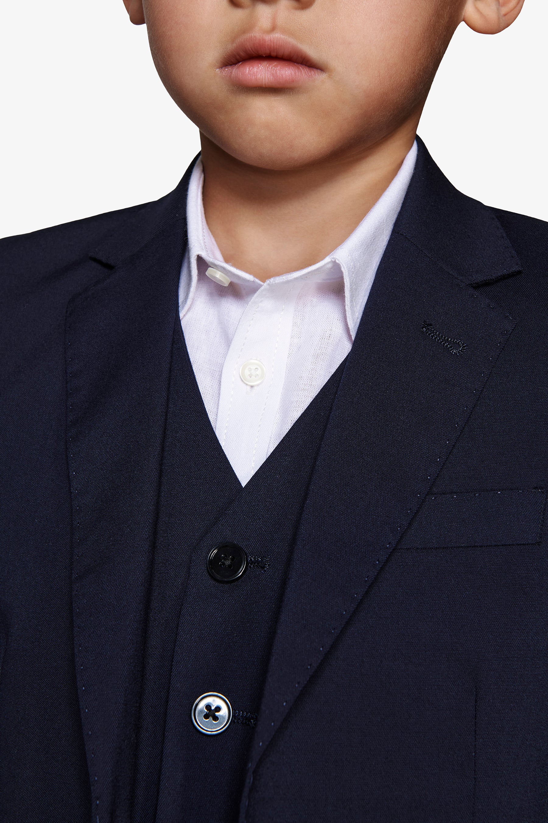 Giacca classica blu Kids-Dan John