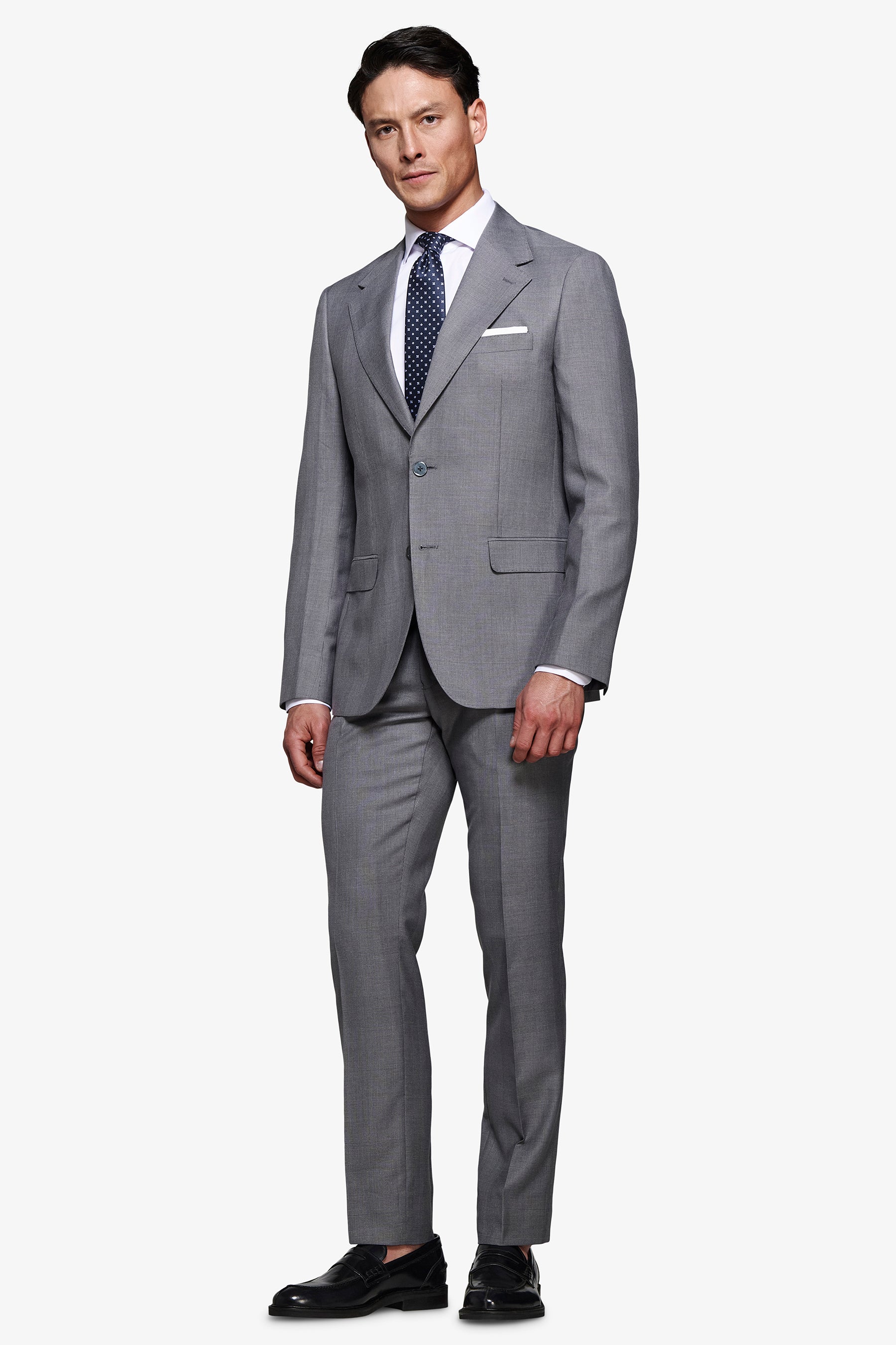 Gray Prince of Wales blazer