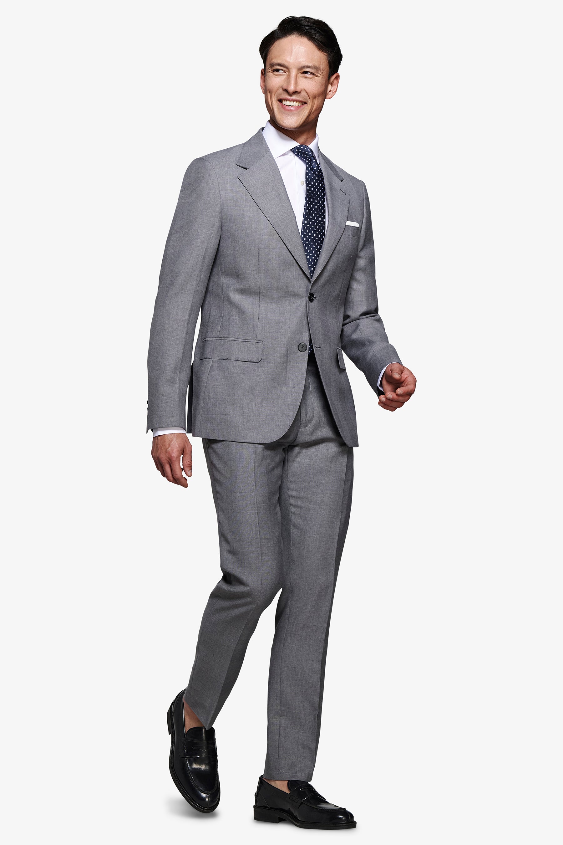 Gray Prince of Wales blazer