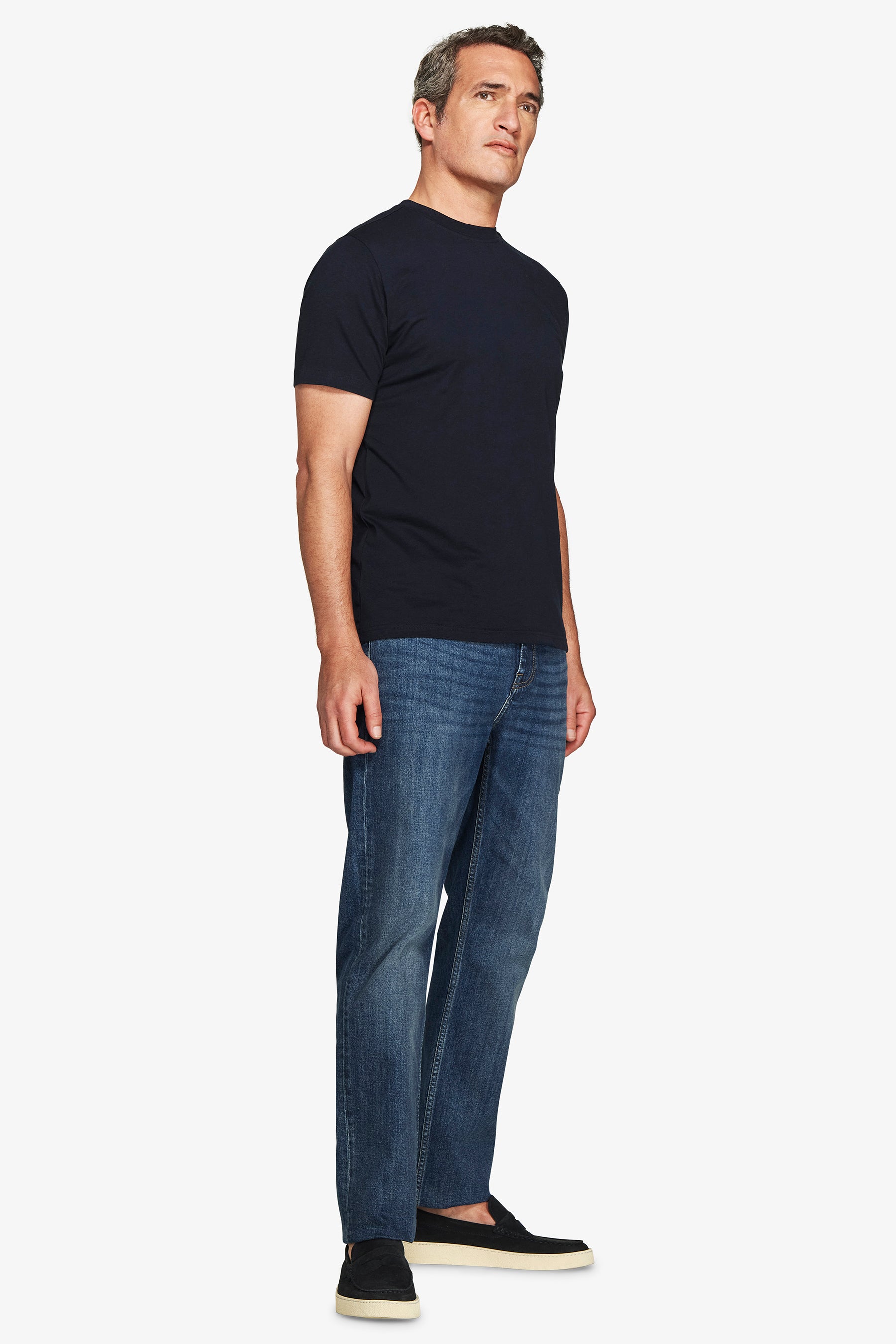T-shirt armaturata blu-Dan John