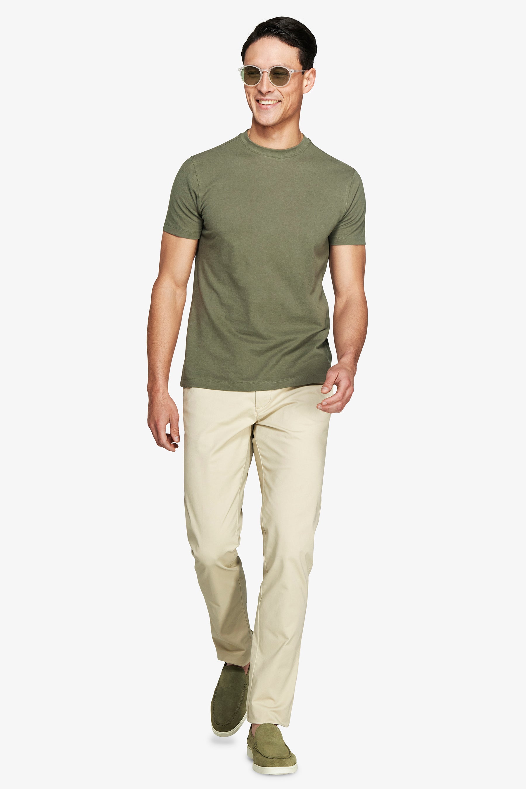 T-shirt armaturata verde-Dan John