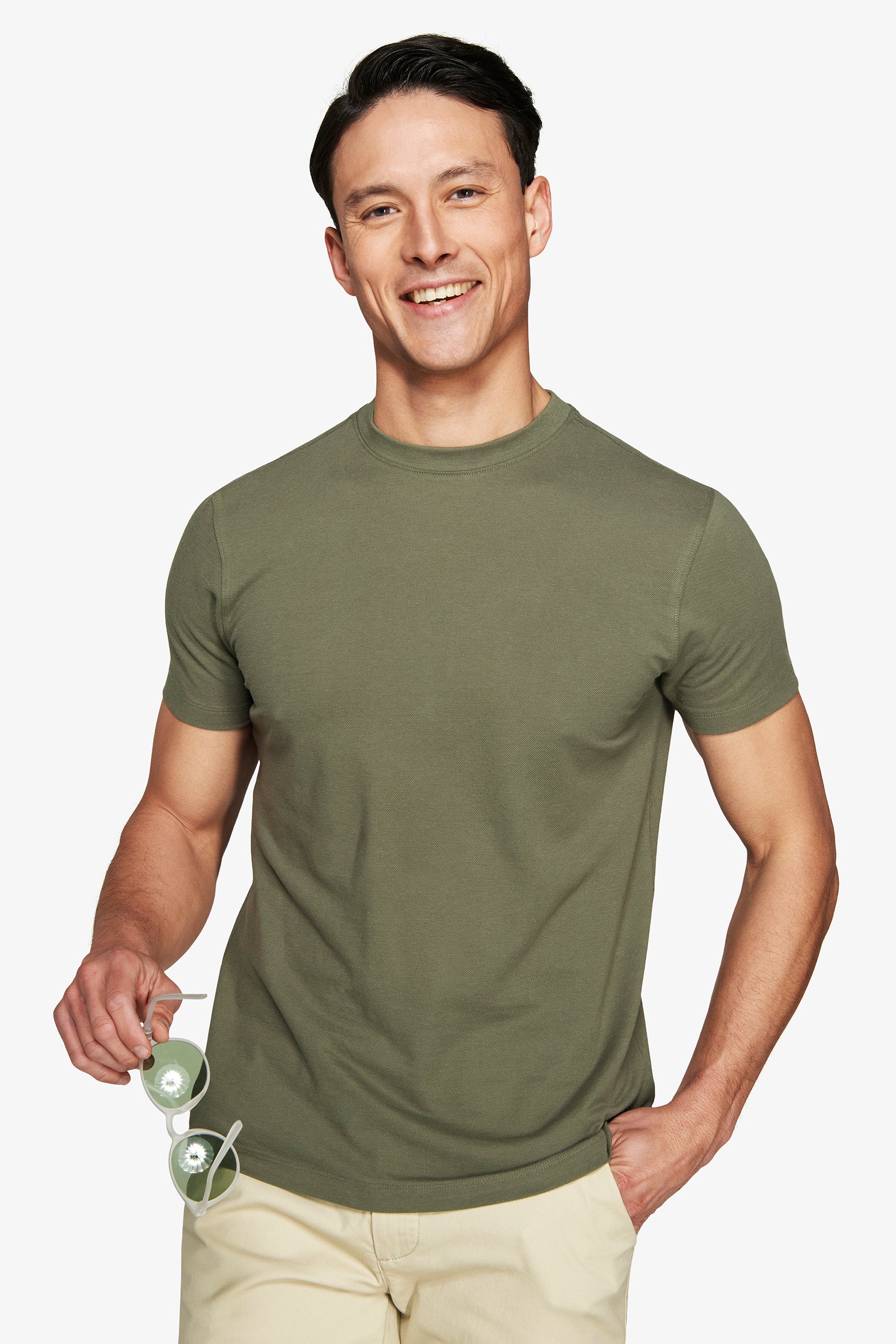 T-shirt armaturata verde