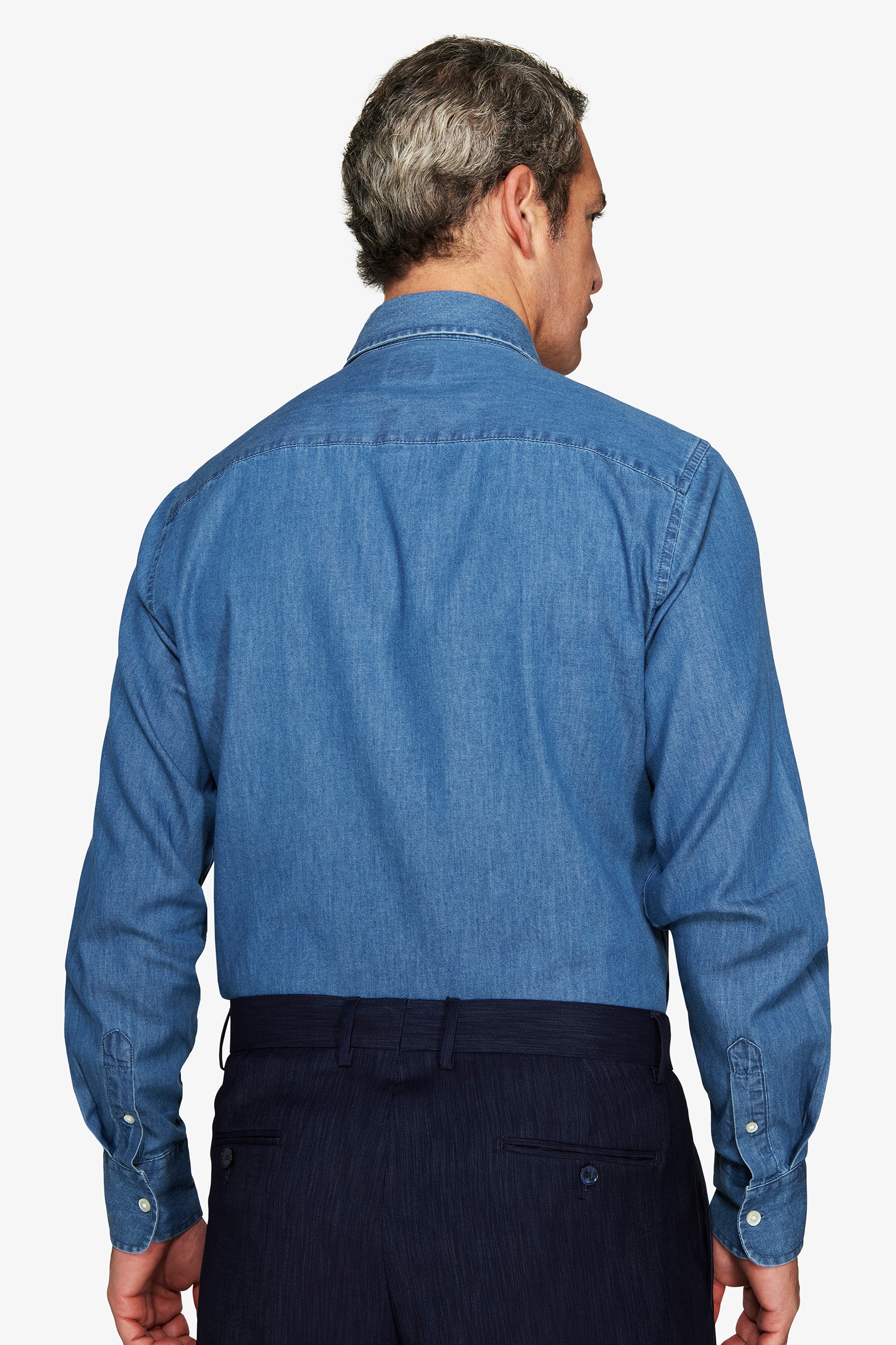 Camicia denim chambray