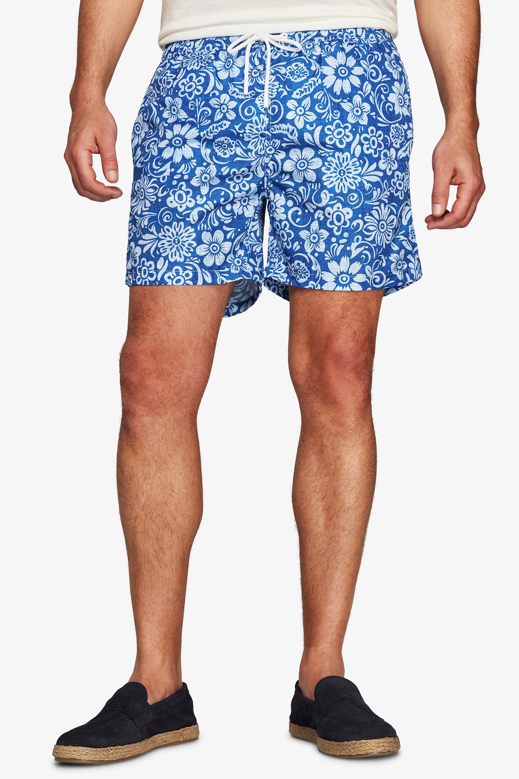 Avion floral print swim trunks