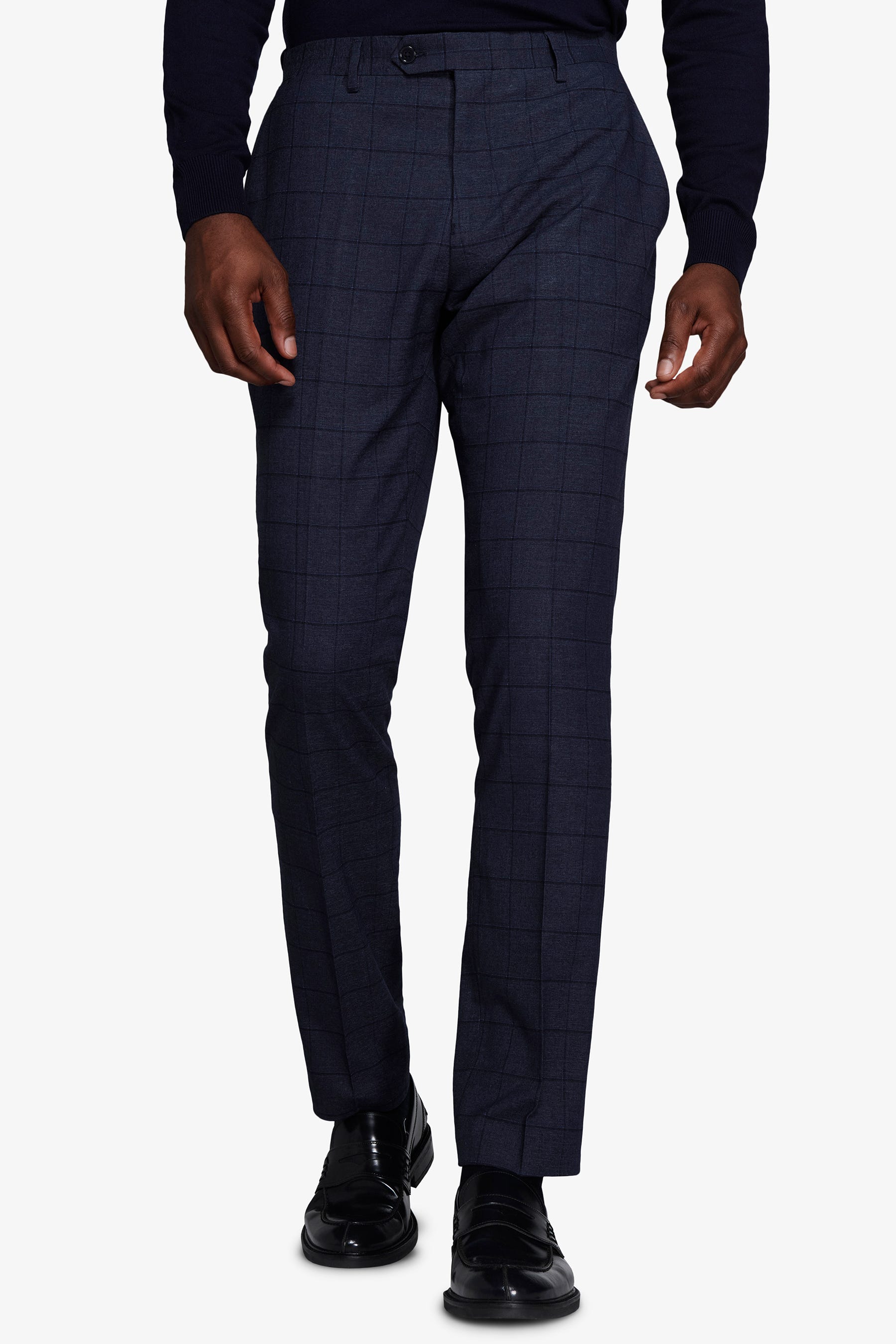 Pantaloni finestrati blu-Dan John