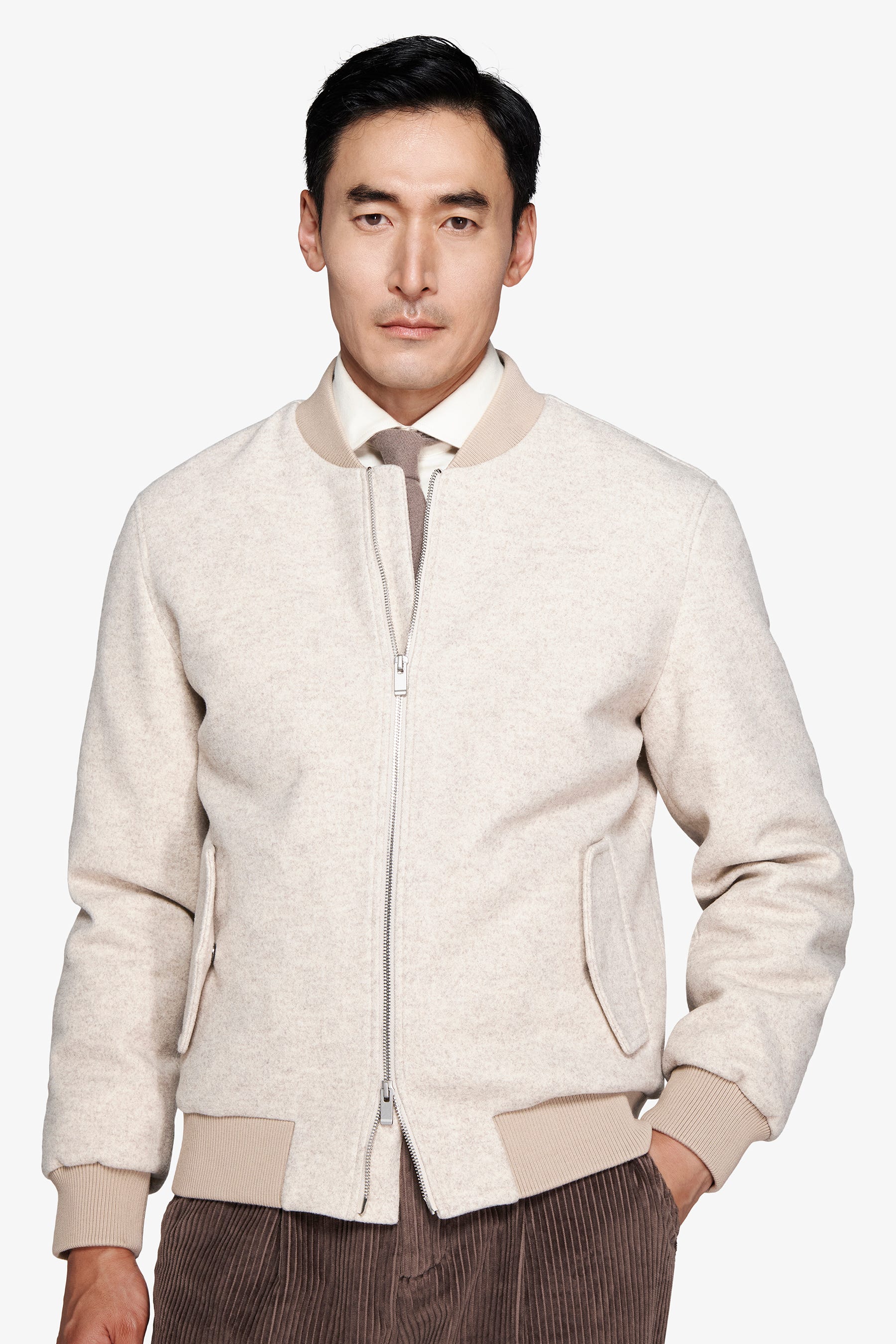 Bomber effetto flanella corda-Dan John