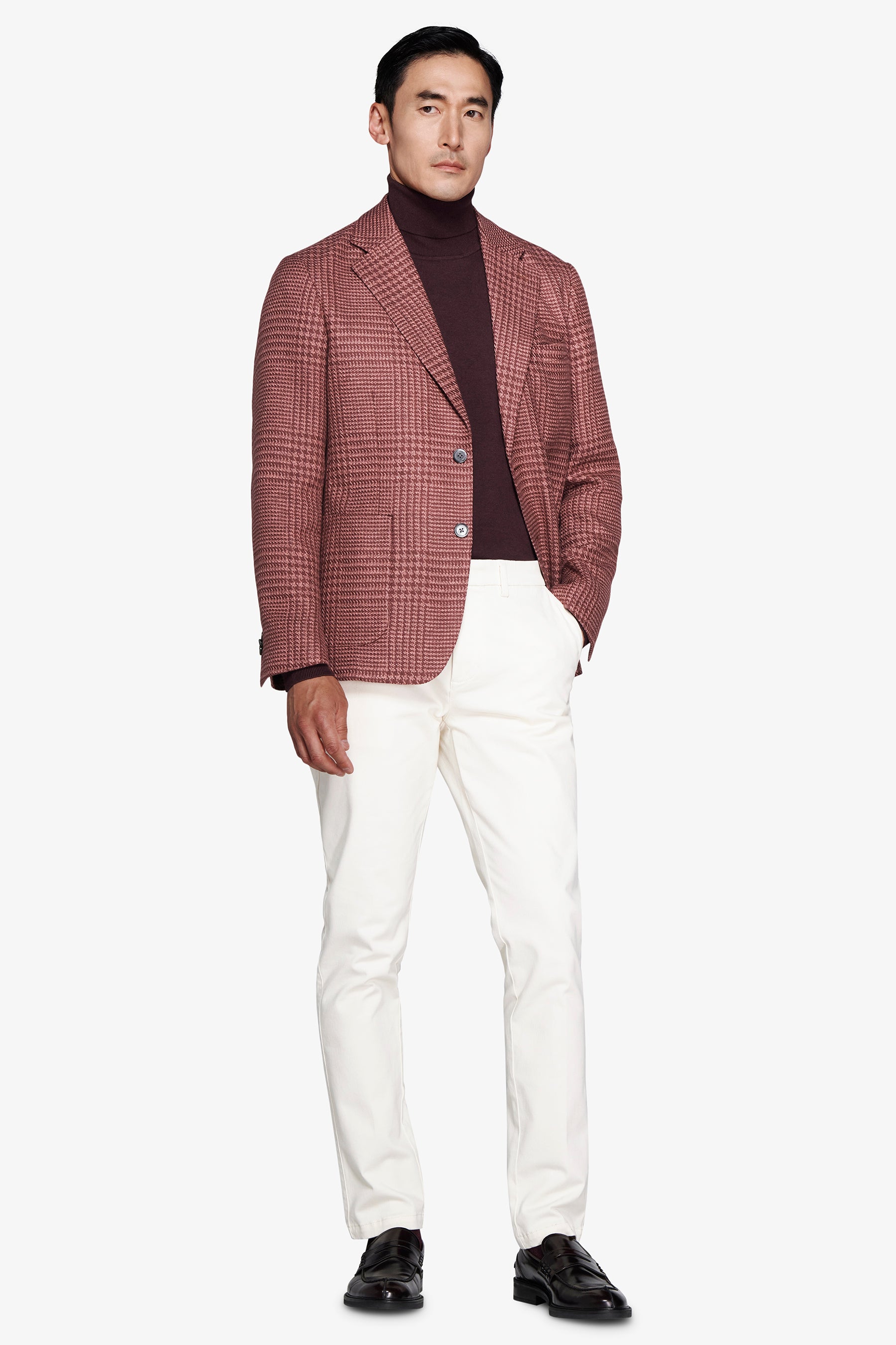 Veste Galles vieux rose