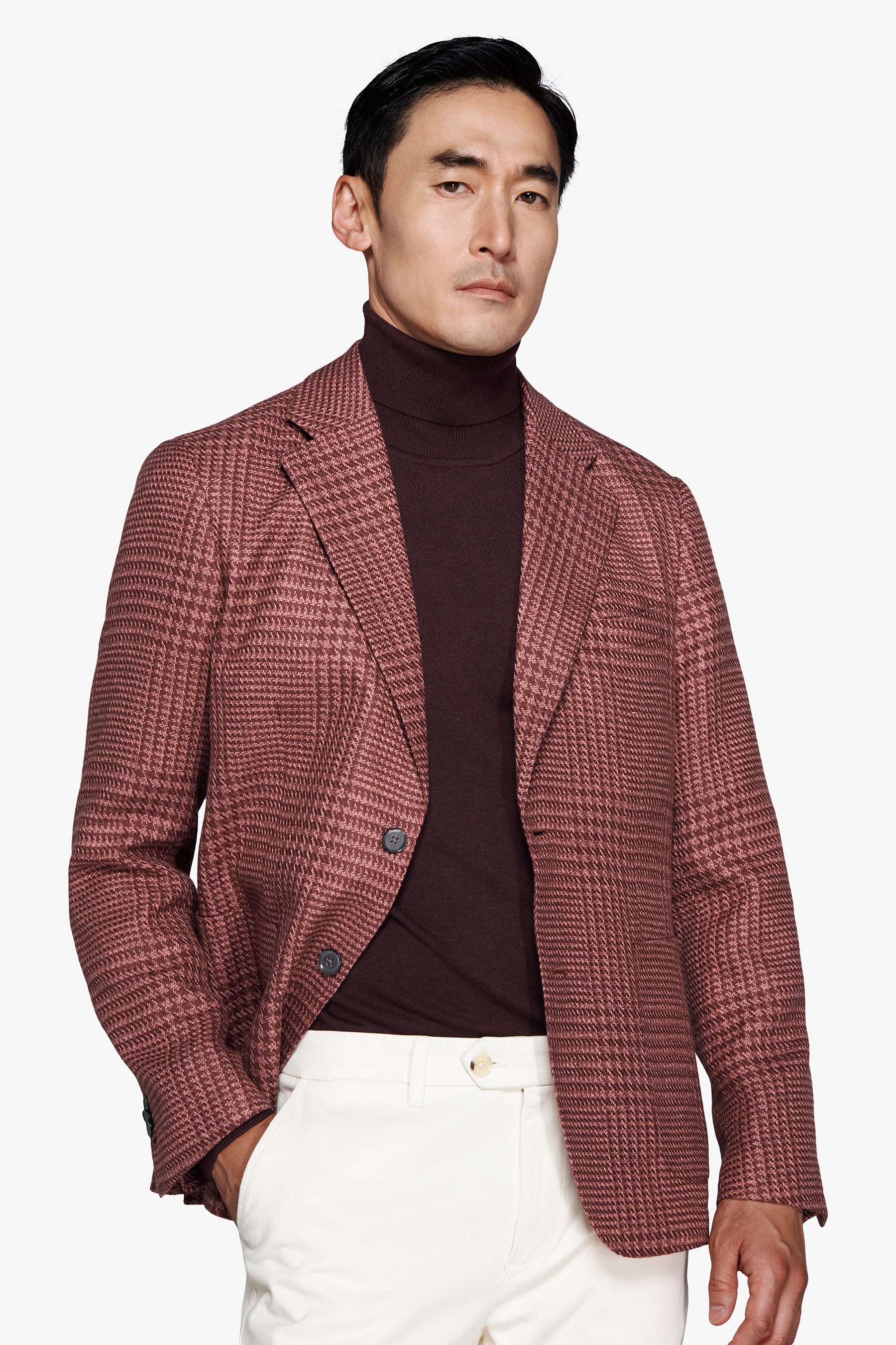 Veste Galles vieux rose