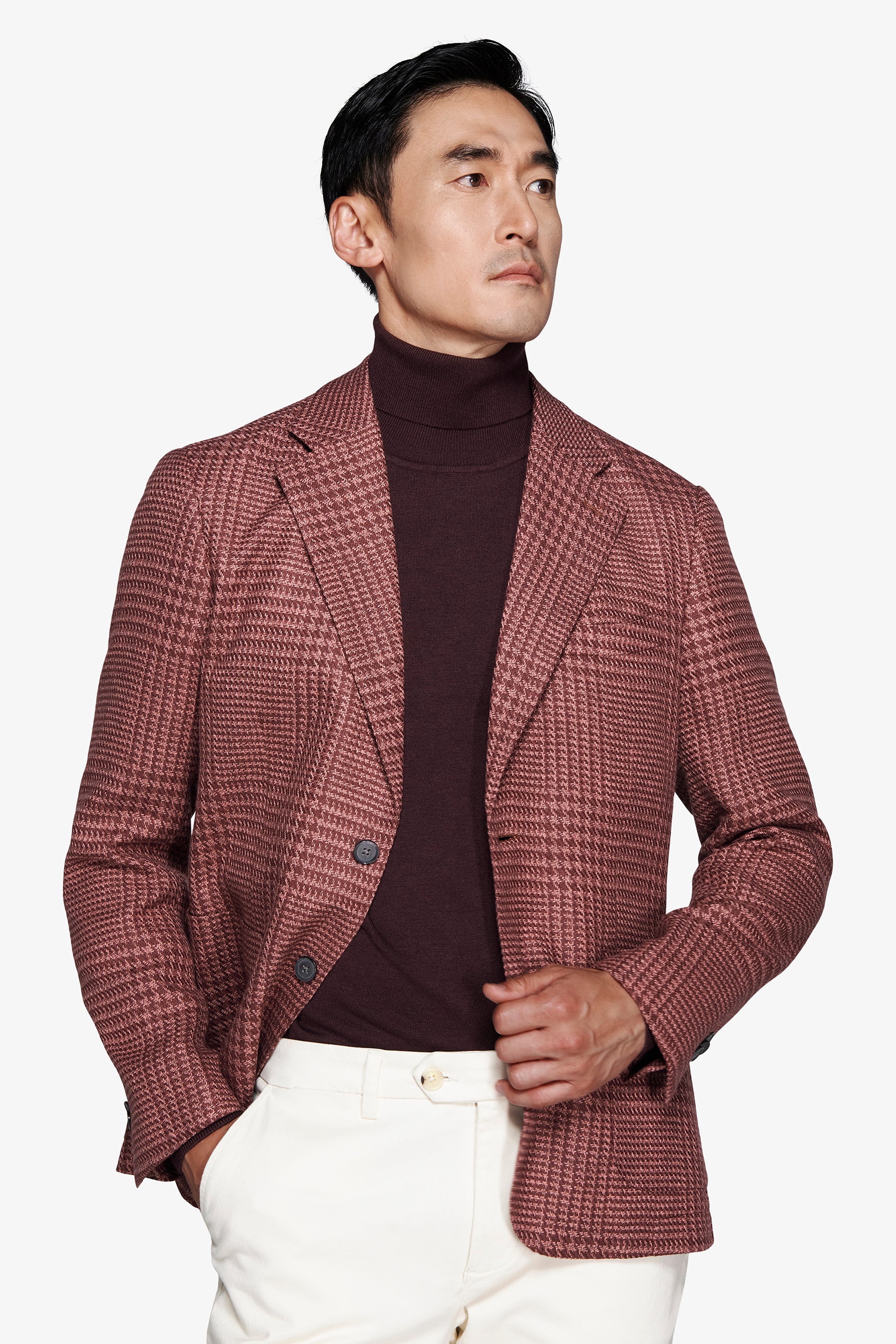 Veste Galles vieux rose