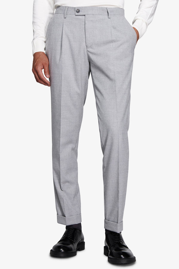 Pantaloni galles grigio chiaro