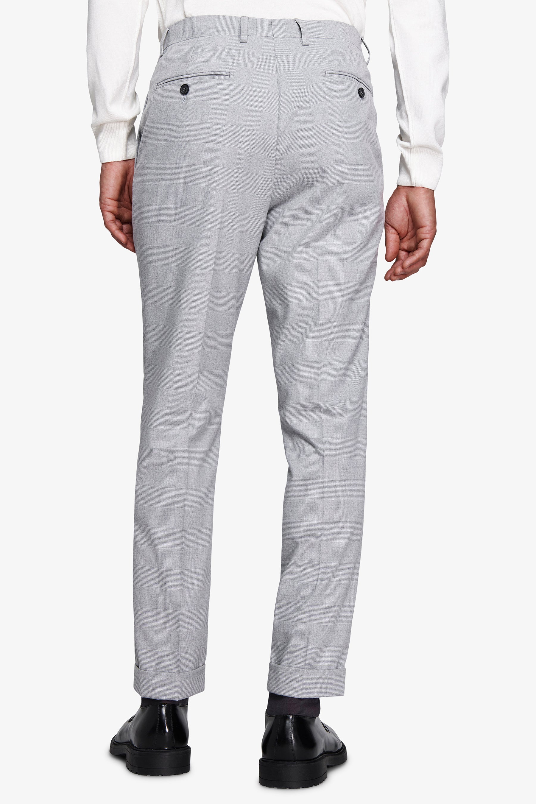Pantaloni galles grigio chiaro