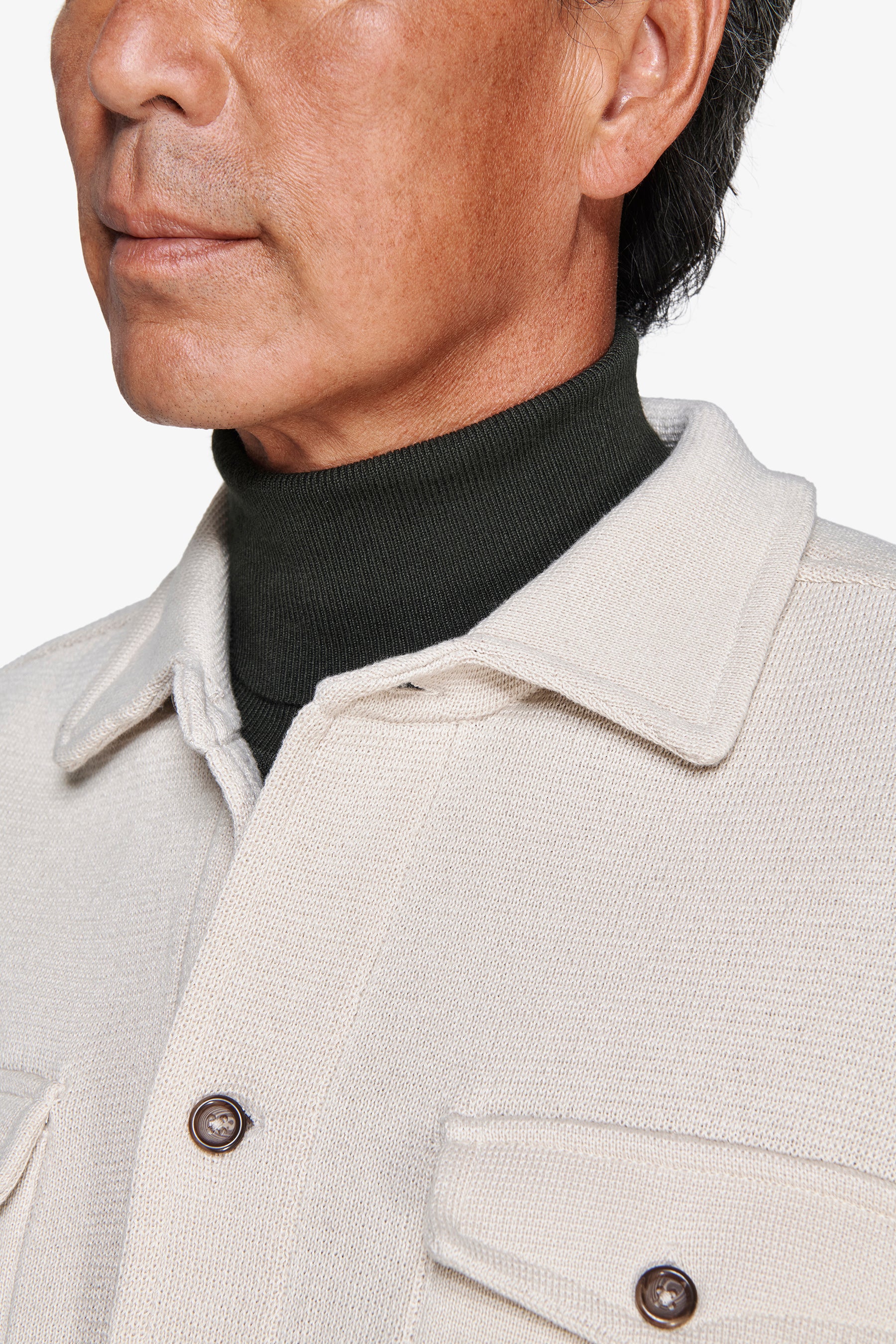 Blazer in maglia mastice