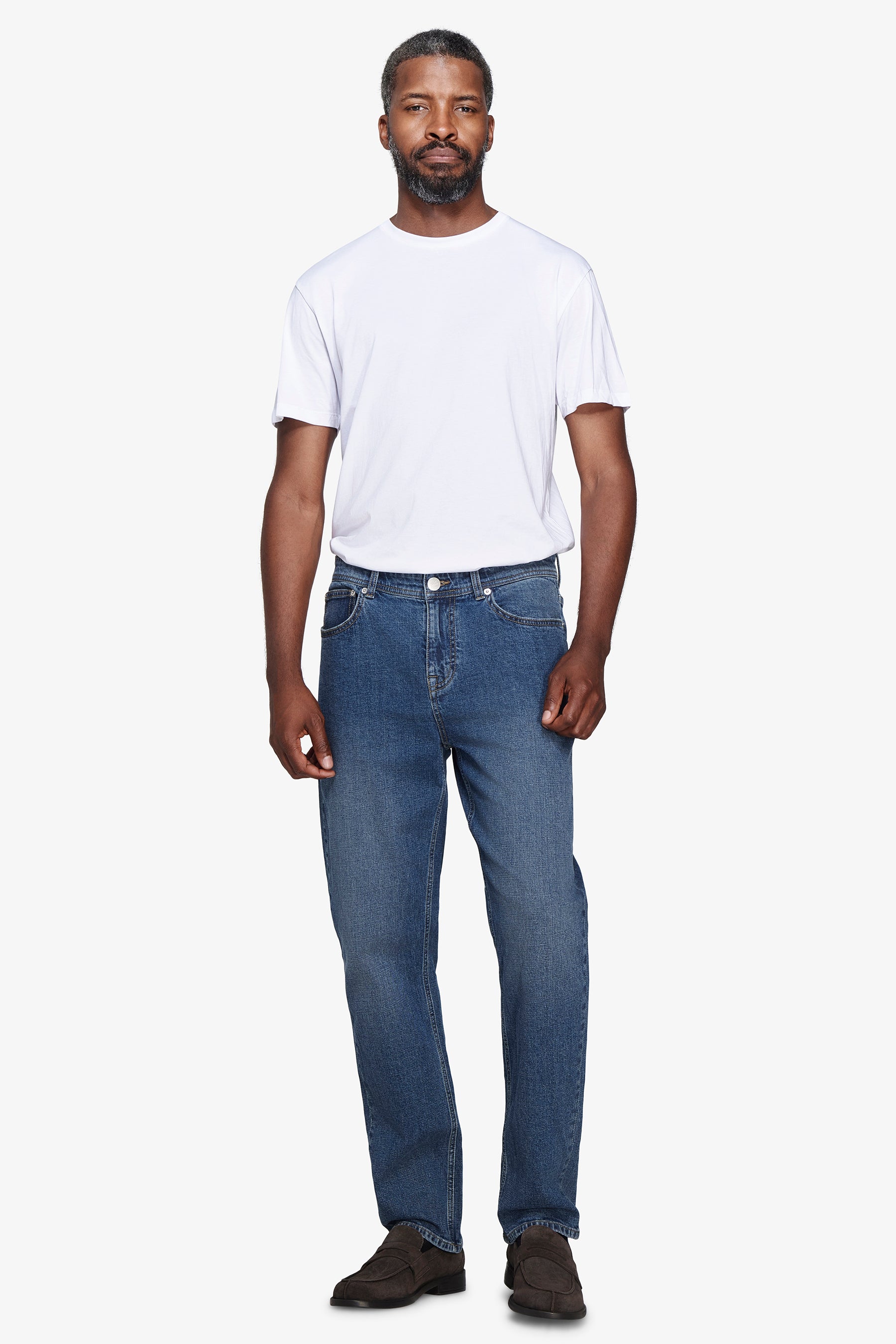 T-shirt basic in cotone bianca