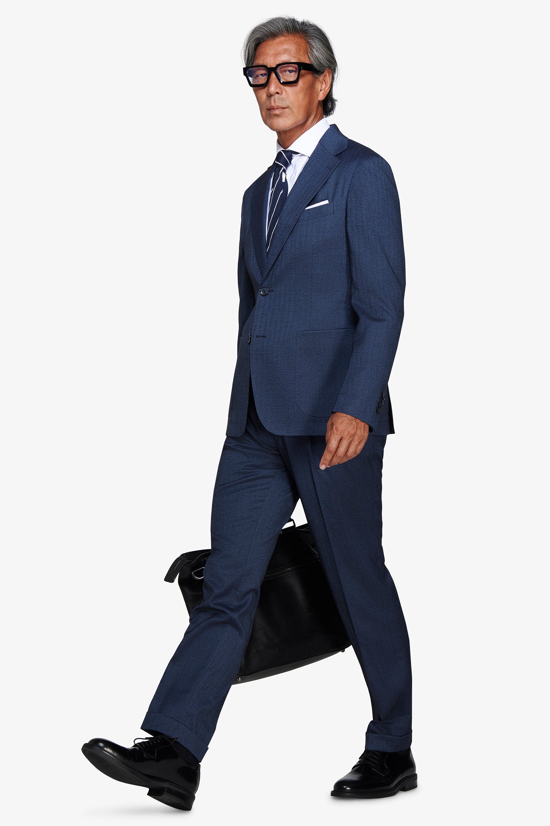 Giacca Herringbone avion
