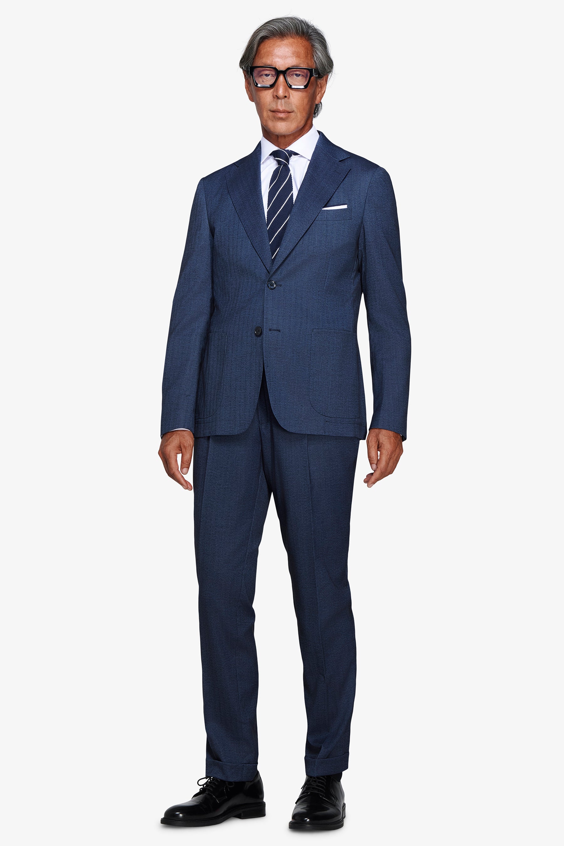 Giacca Herringbone avion