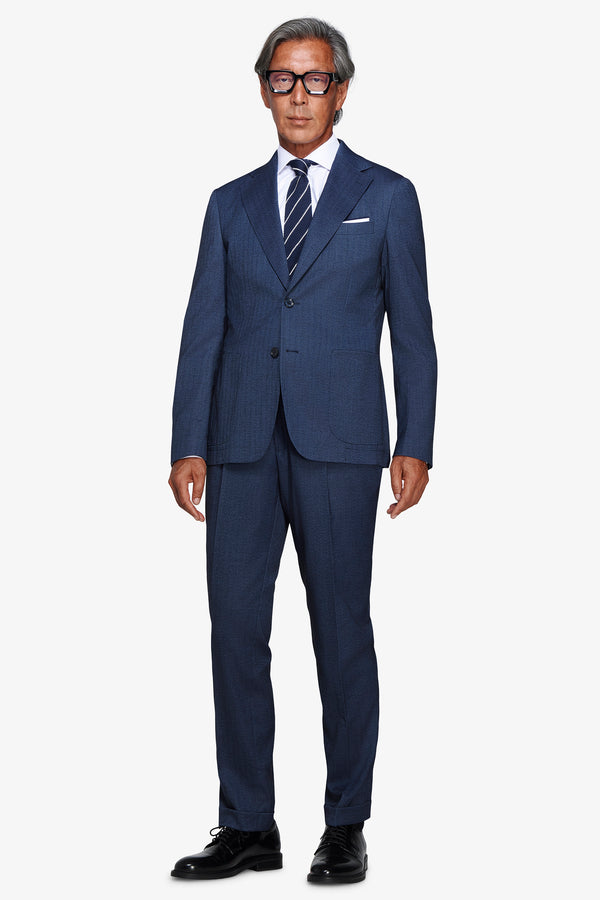 Giacca Herringbone avion