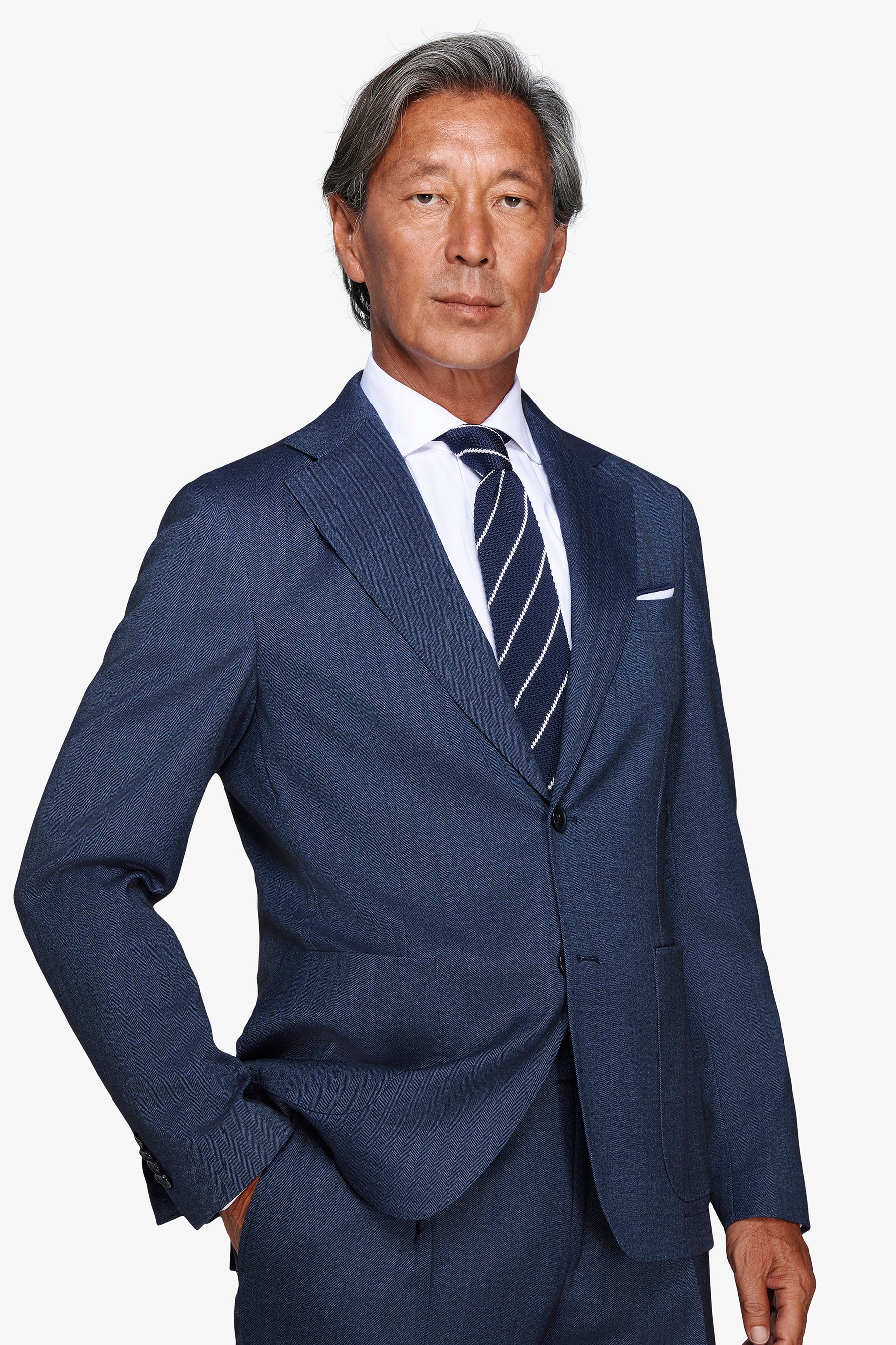 Giacca Herringbone avion