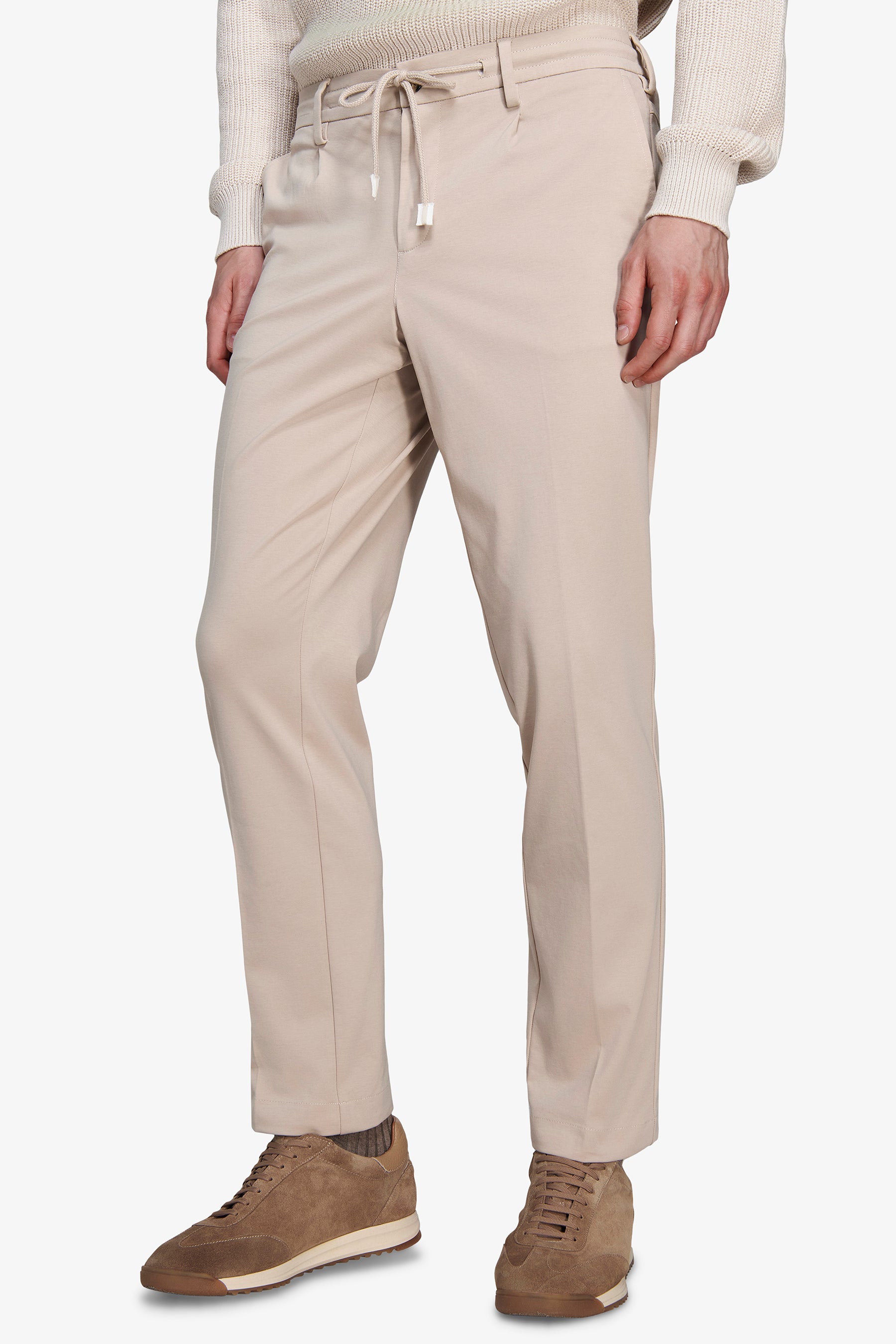 Pantaloni jersey corda