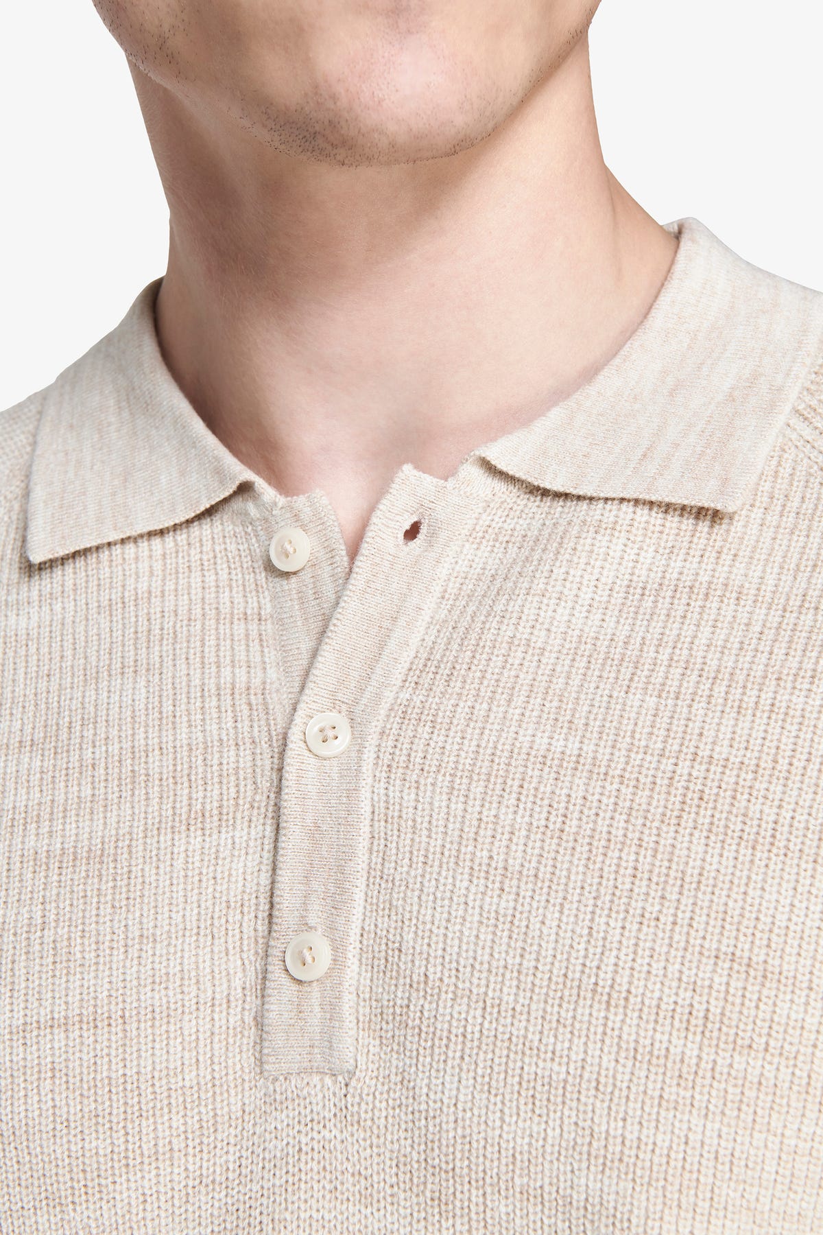Polo in maglia costa inglese corda
