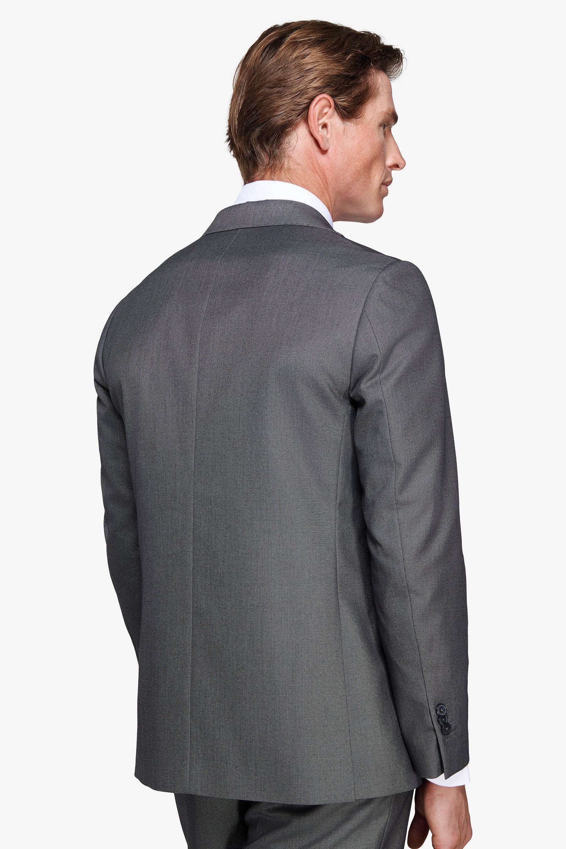 Giacca in grisaglia regular fit grigia
