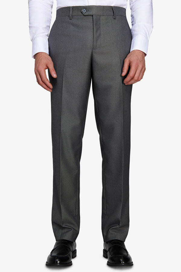 Pantaloni in grisaglia regular fit grigi