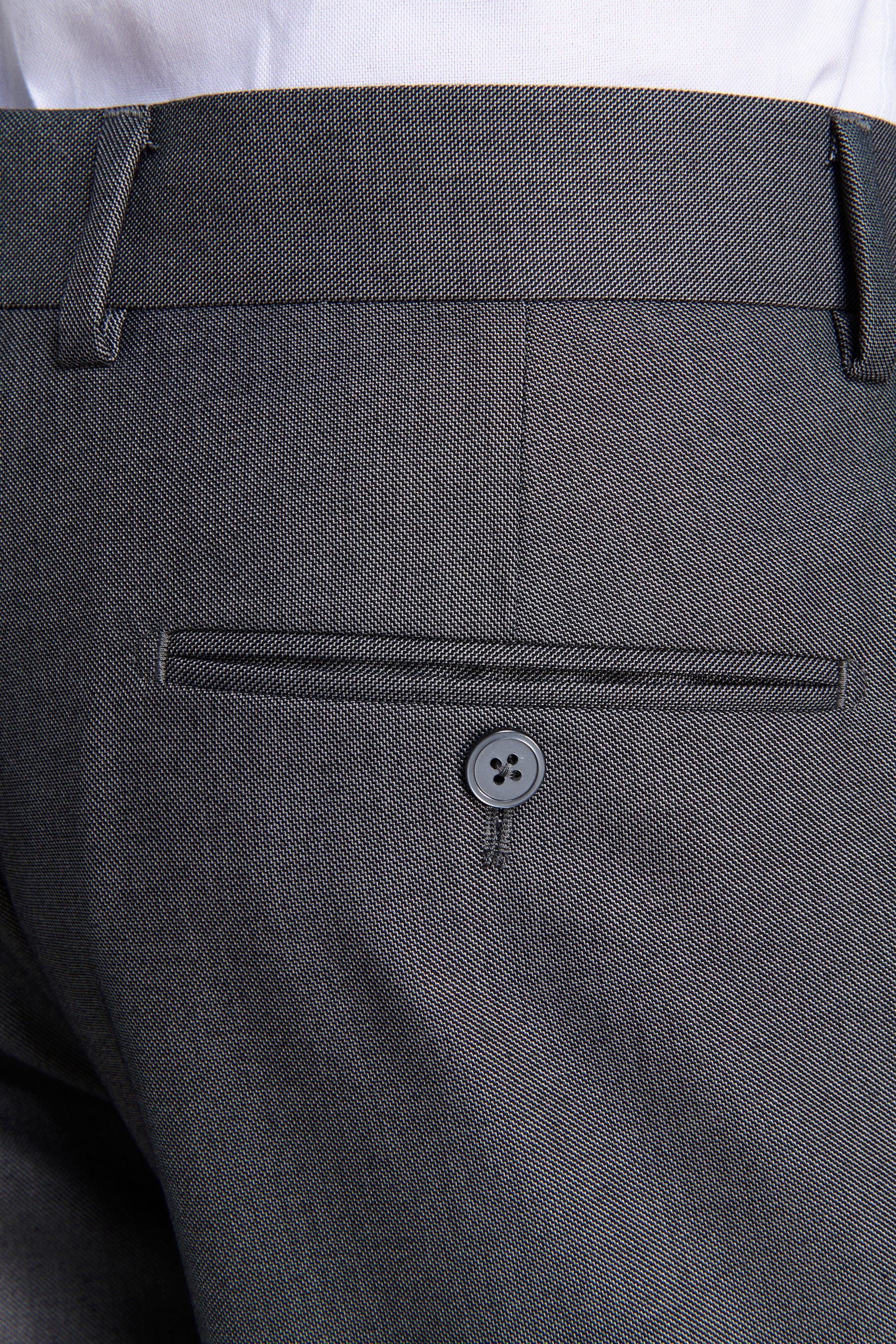 Pantaloni in grisaglia regular fit grigi