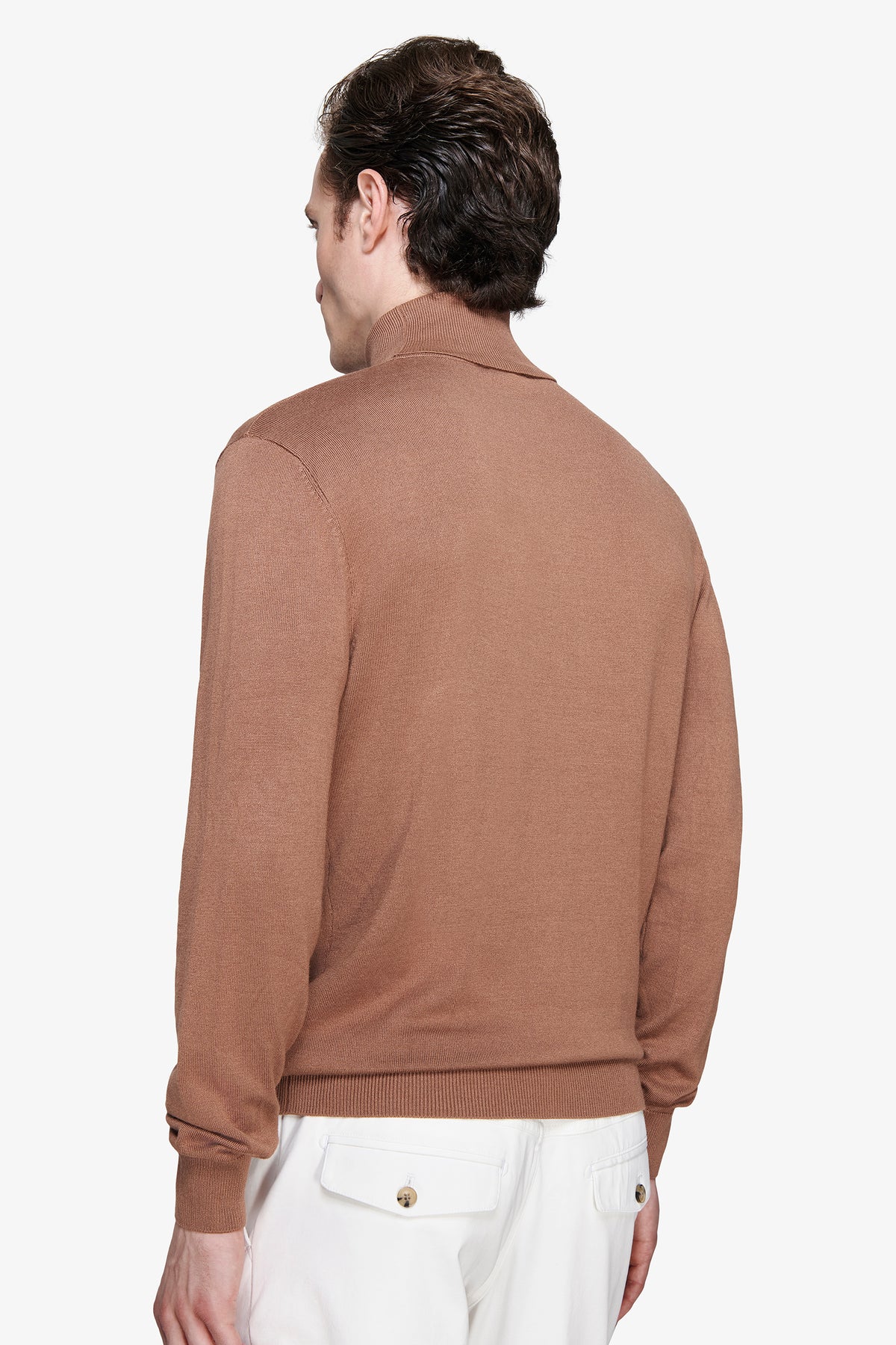 Camel basic turtleneck