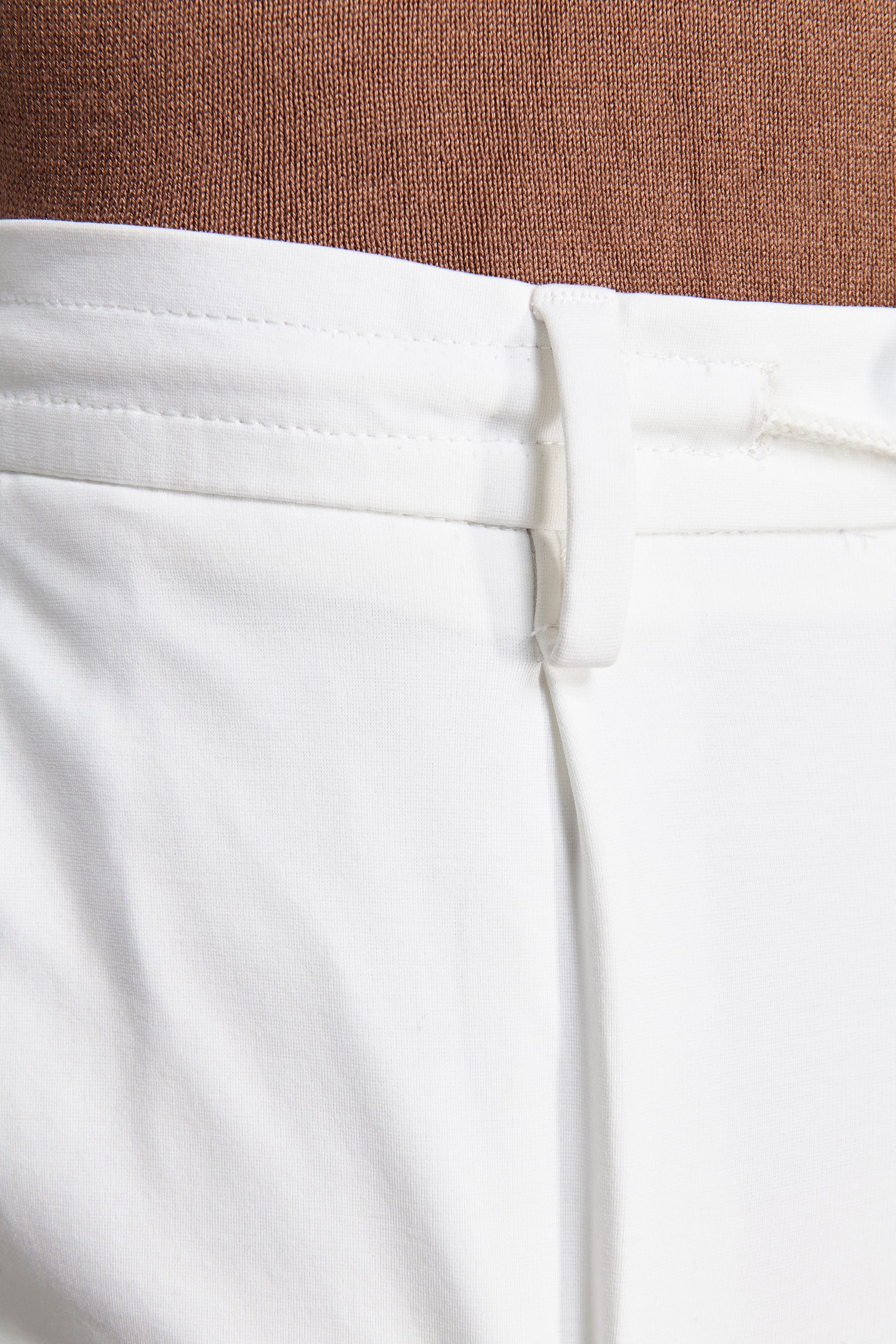 Pantaloni jersey panna