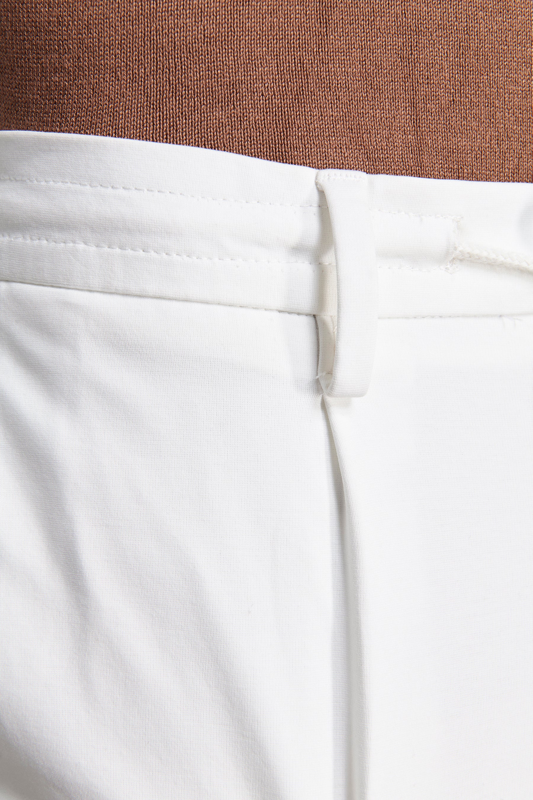 Pantaloni jersey panna