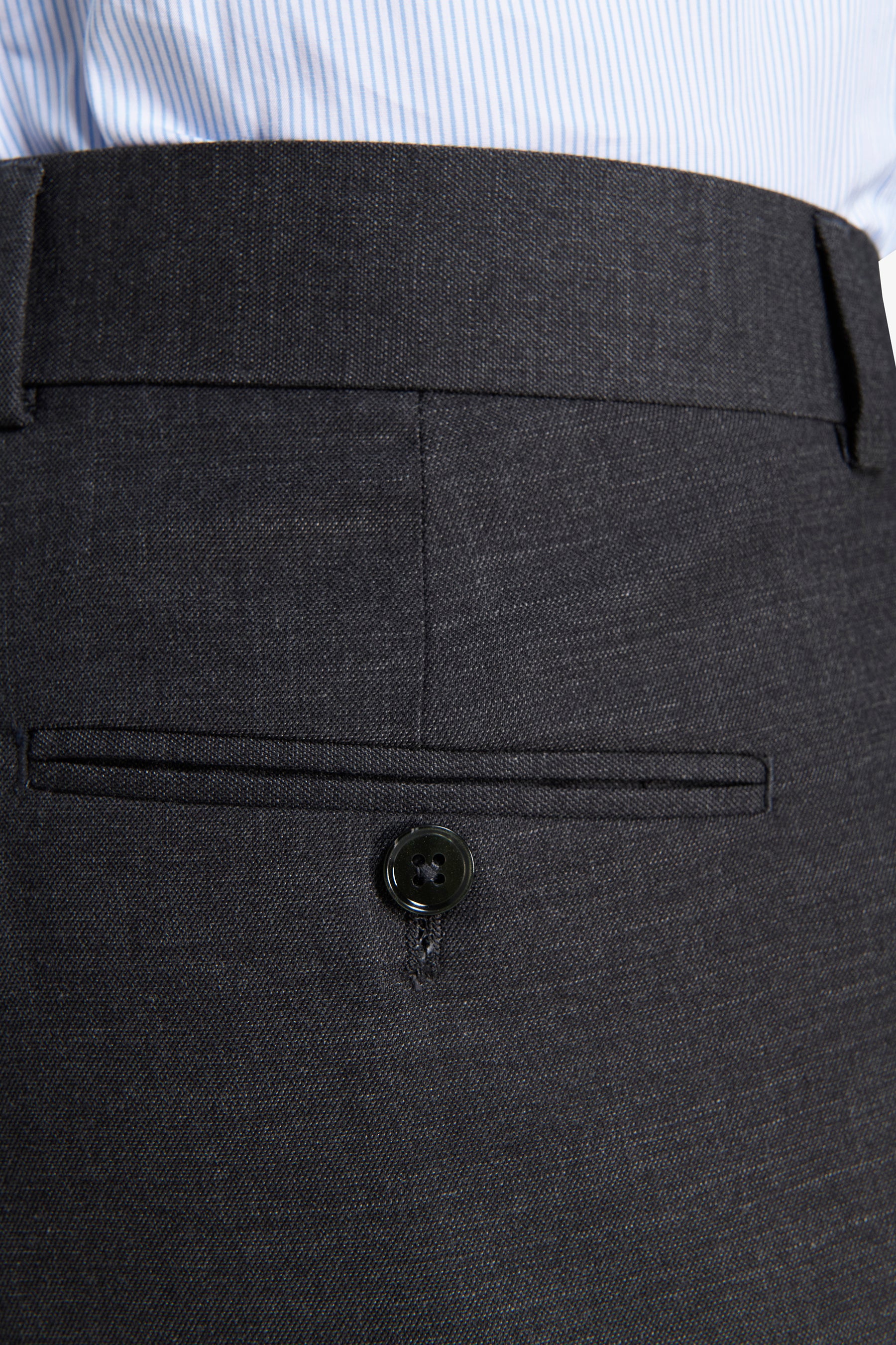 Pantaloni in grisaglia regular fit verde