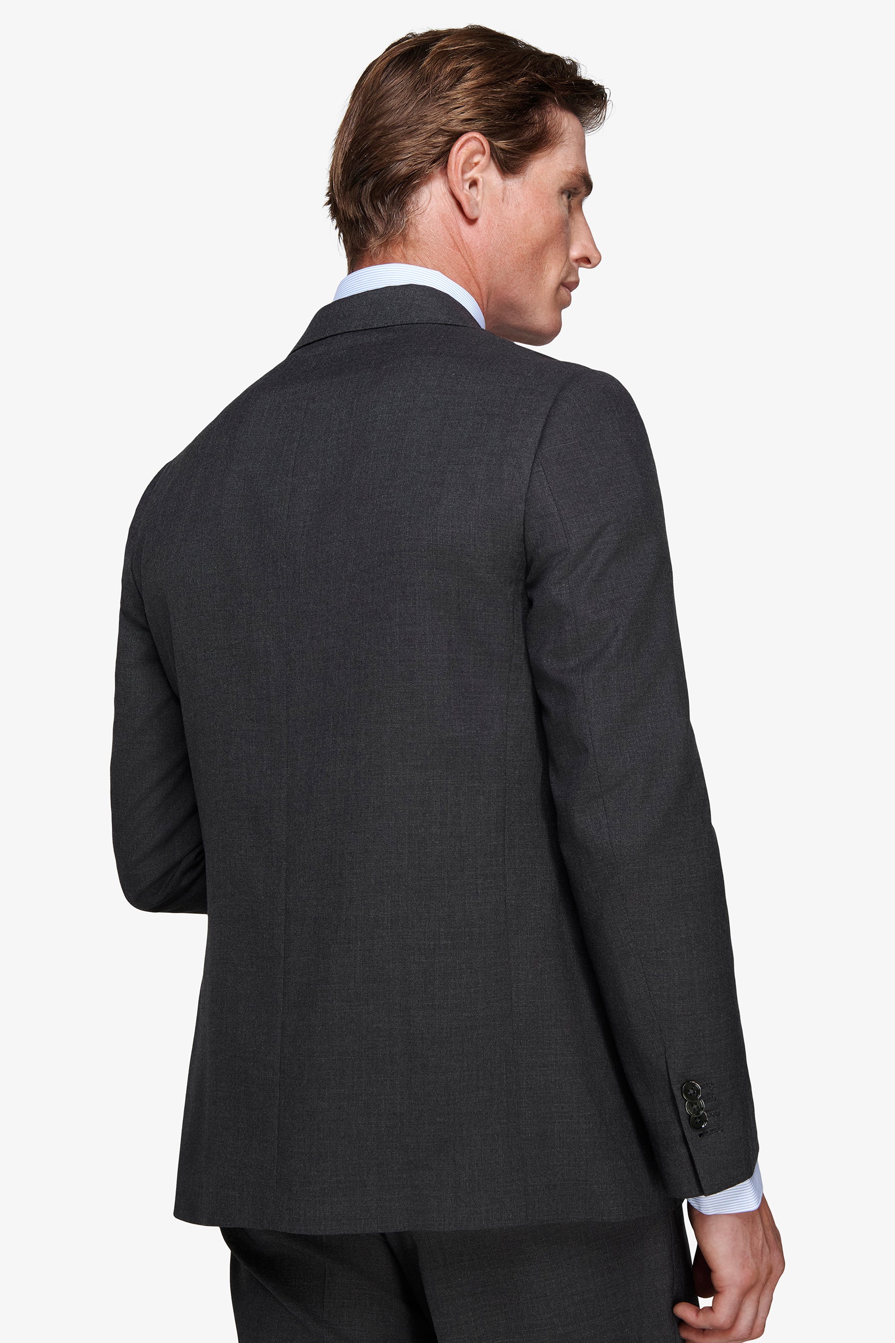 Giacca in grisaglia regular fit verde