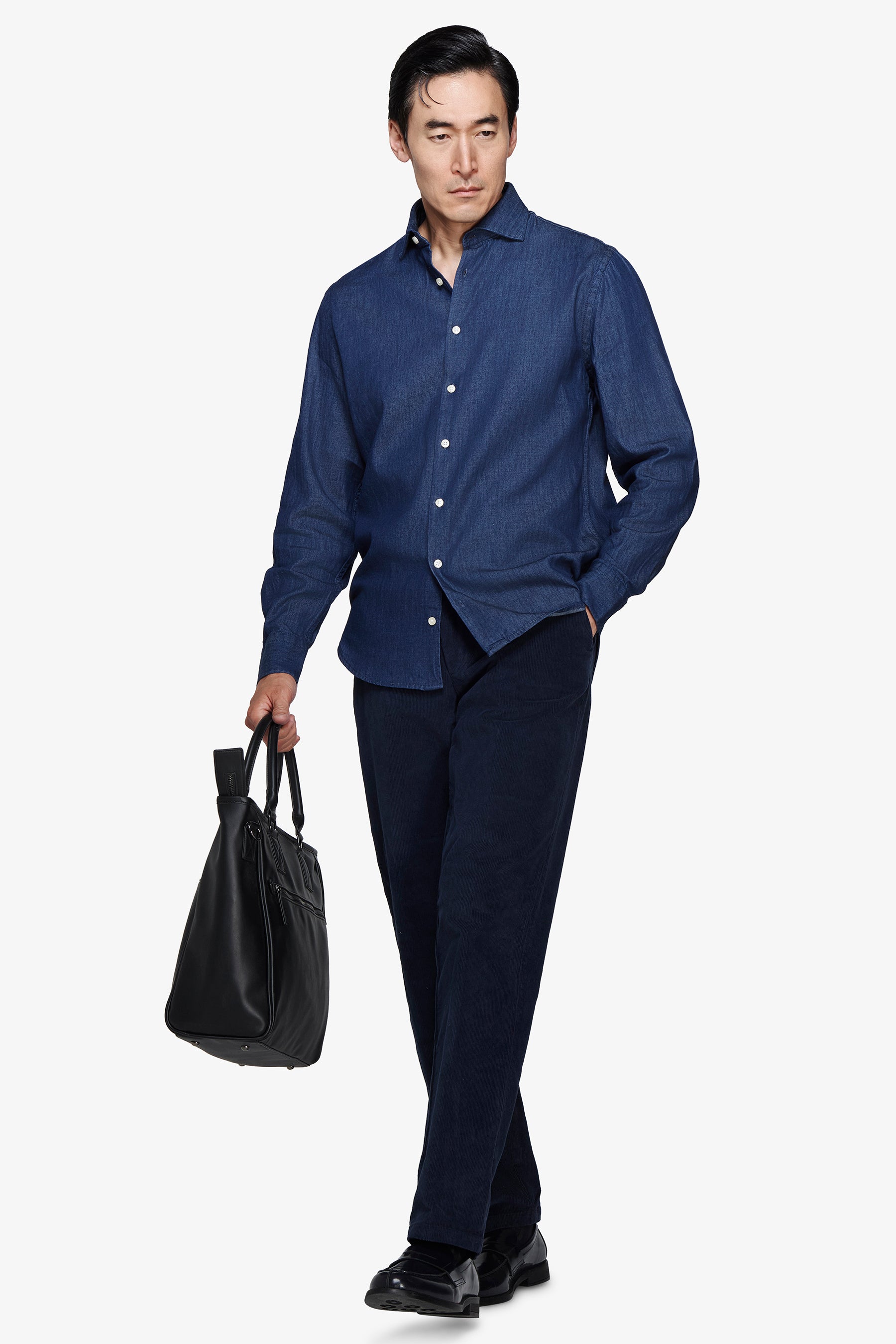 Camicia denim leisure