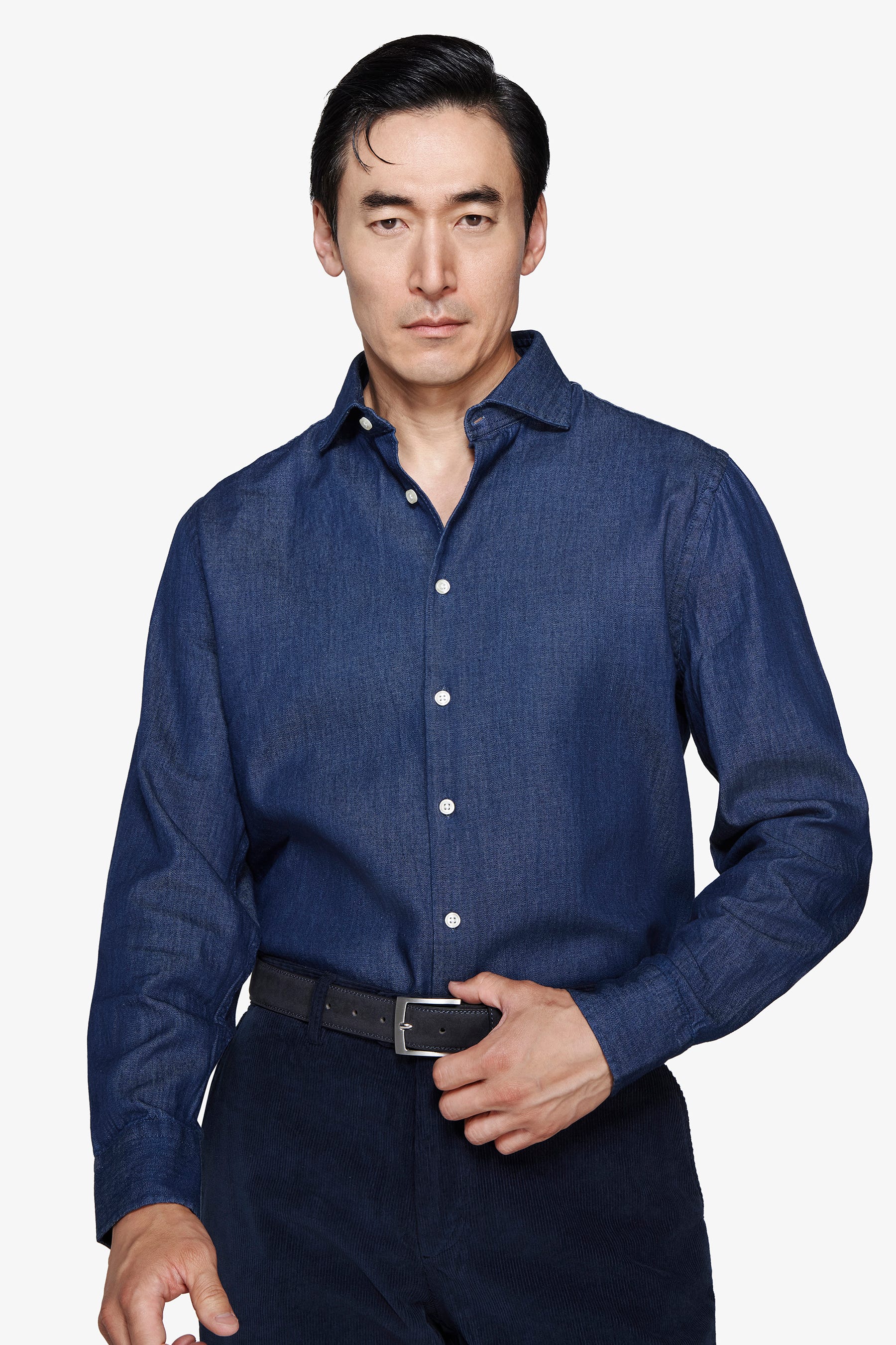 Camicia denim leisure