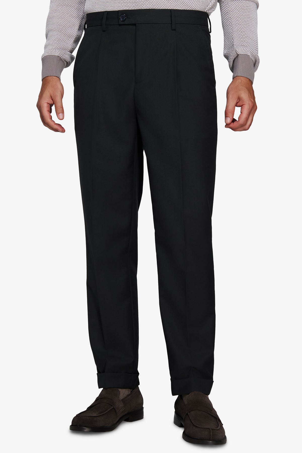 Pantaloni twill verdi