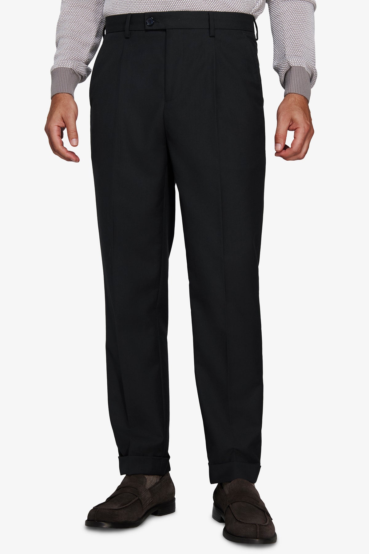 Pantaloni twill verdi