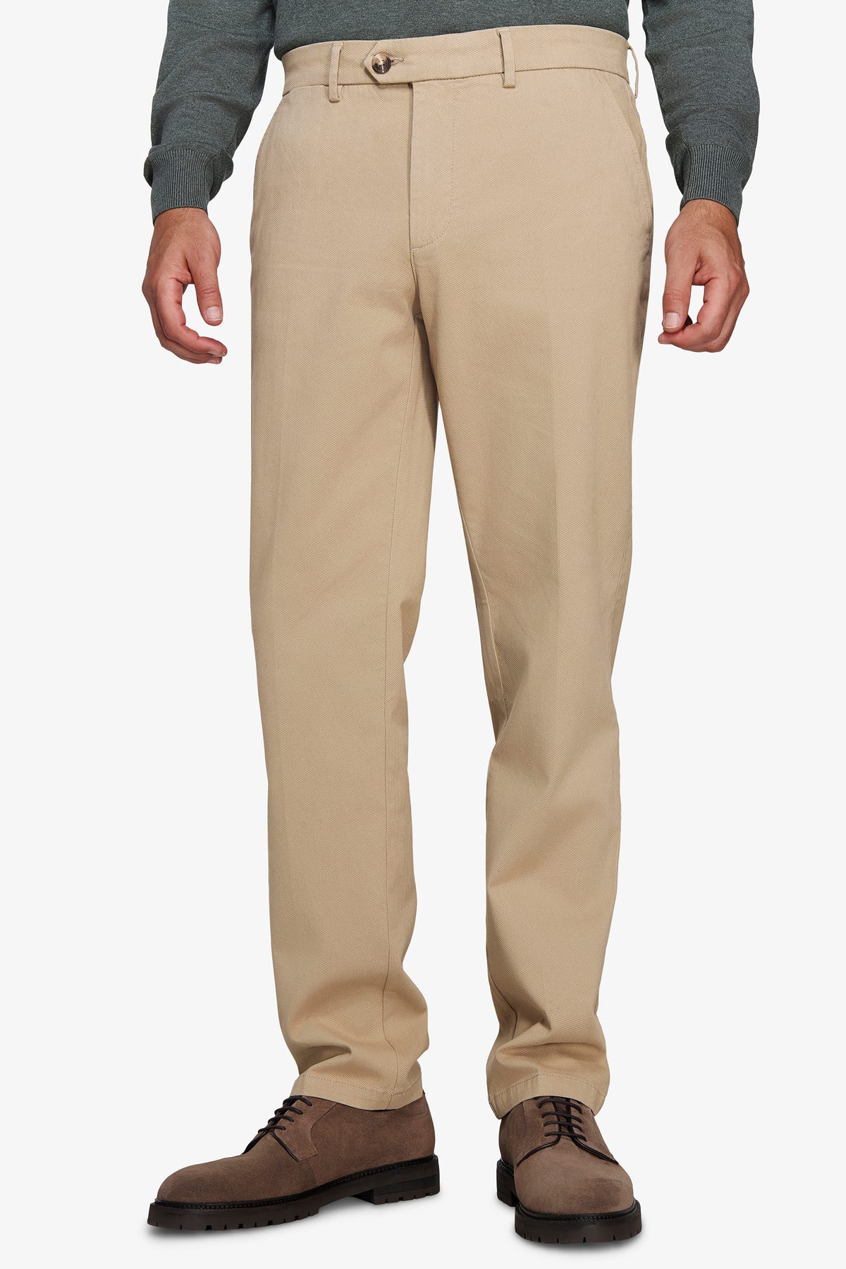 Pantaloni chino armaturato corda