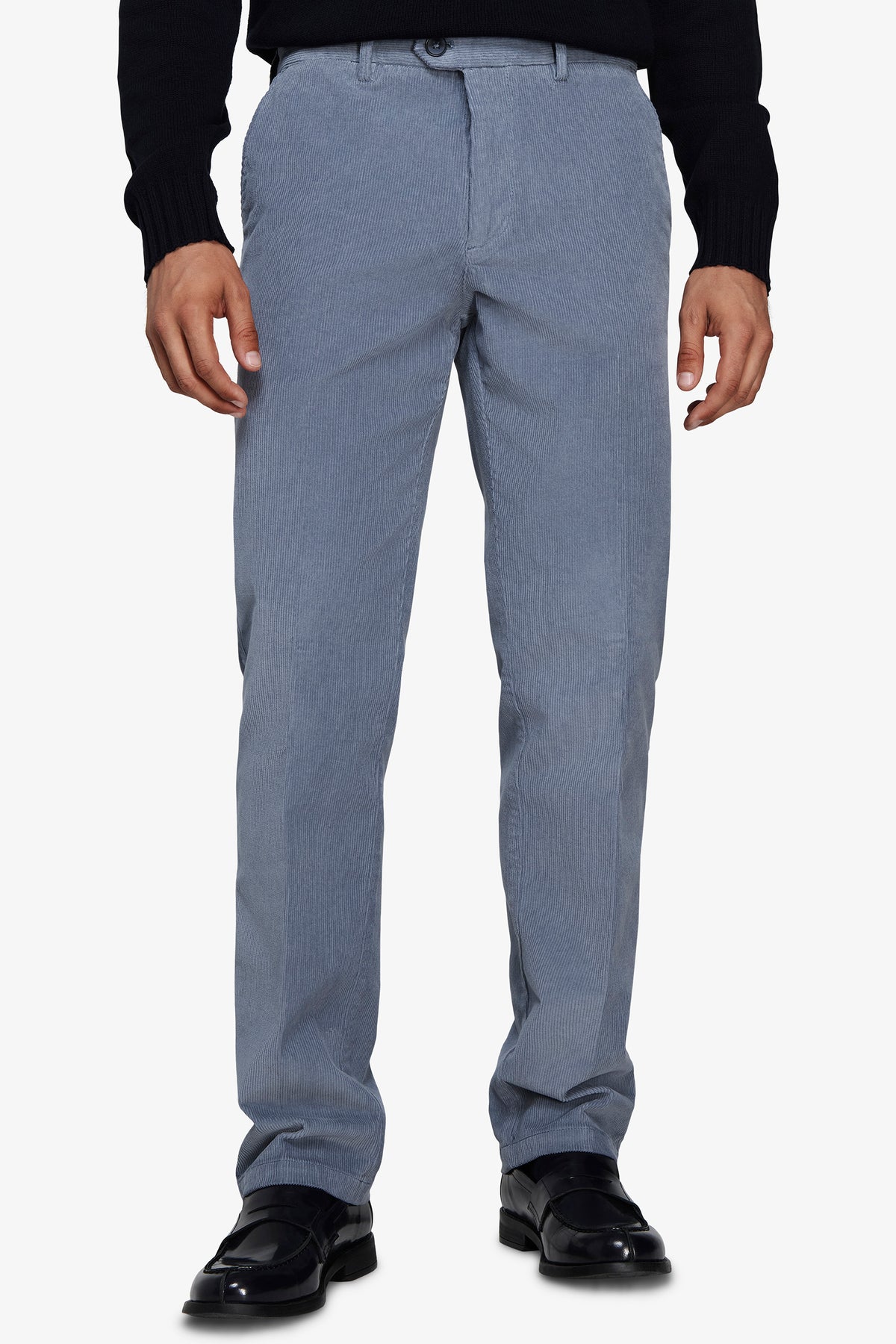 Pantaloni velluto millerighe regular carta da zucchero