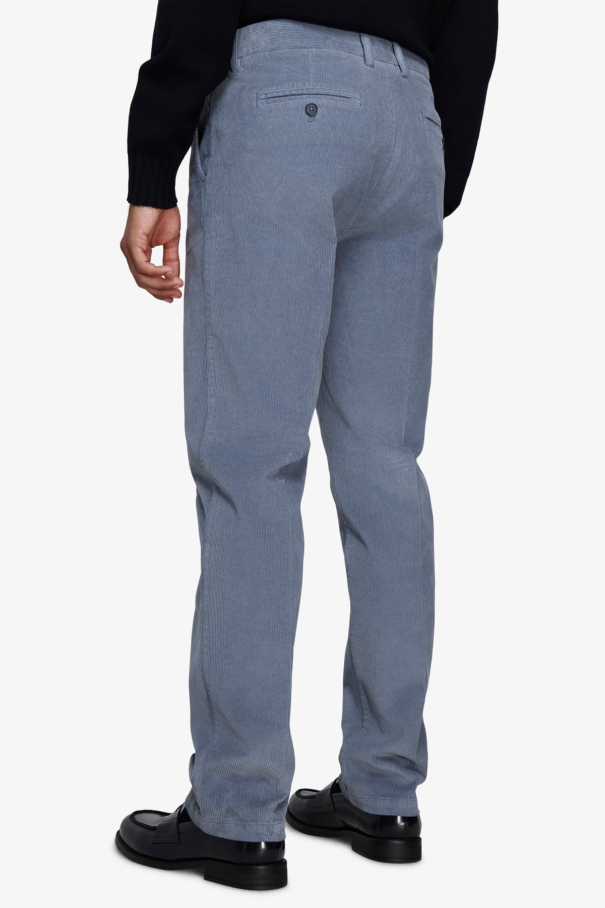 Pantaloni velluto millerighe regular carta da zucchero