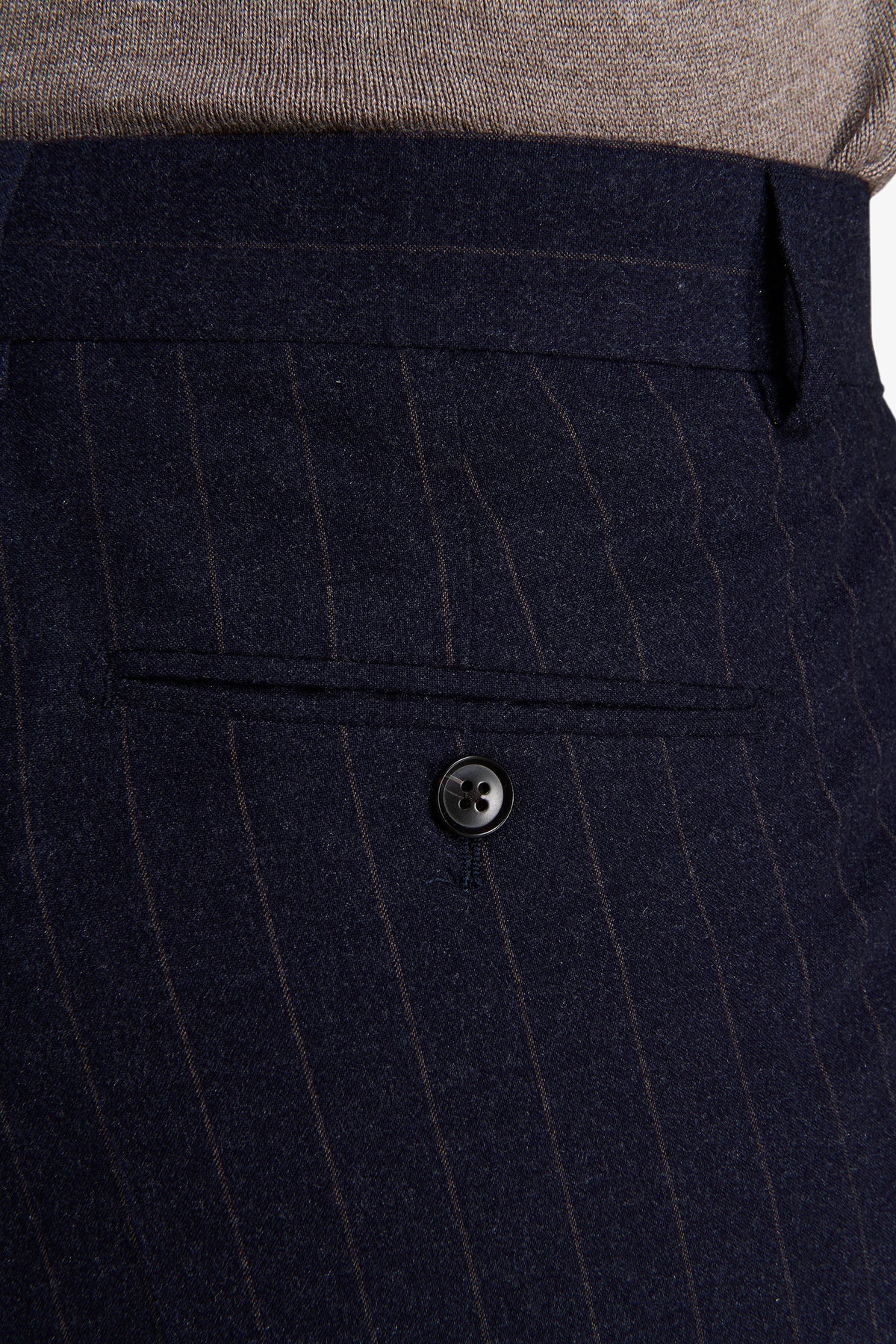 Pantaloni gessati "Contemporary" blu