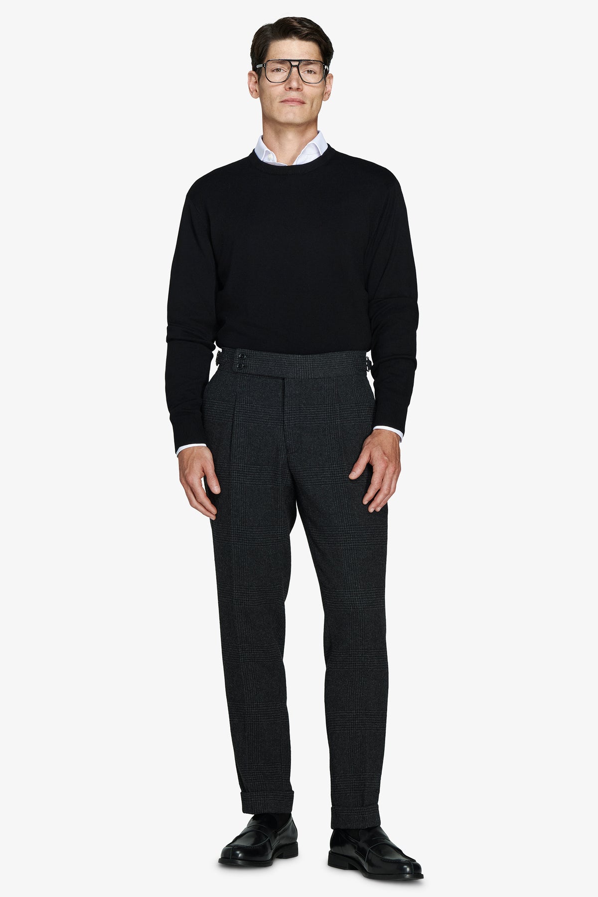 Maglia girocollo basic nero