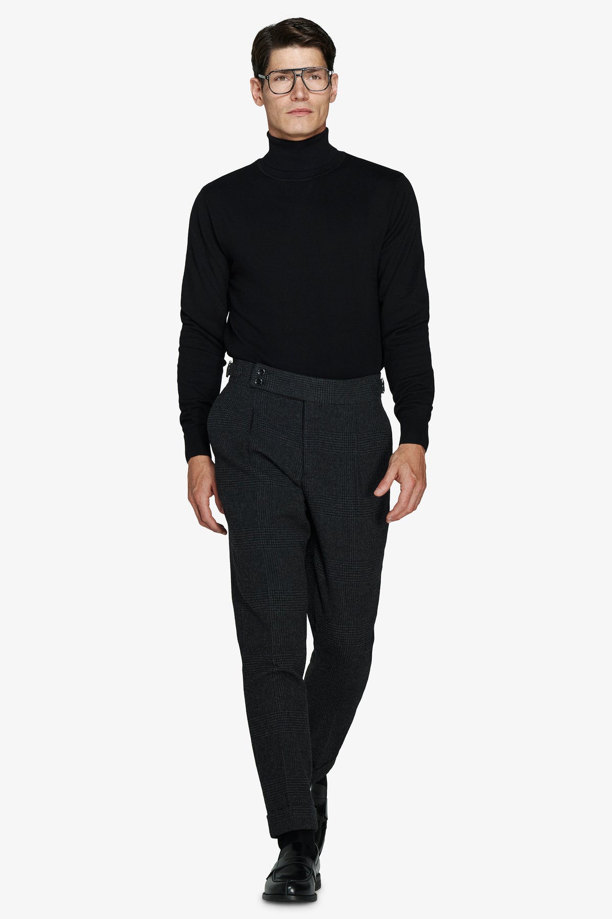Maglia dolcevita basic nera