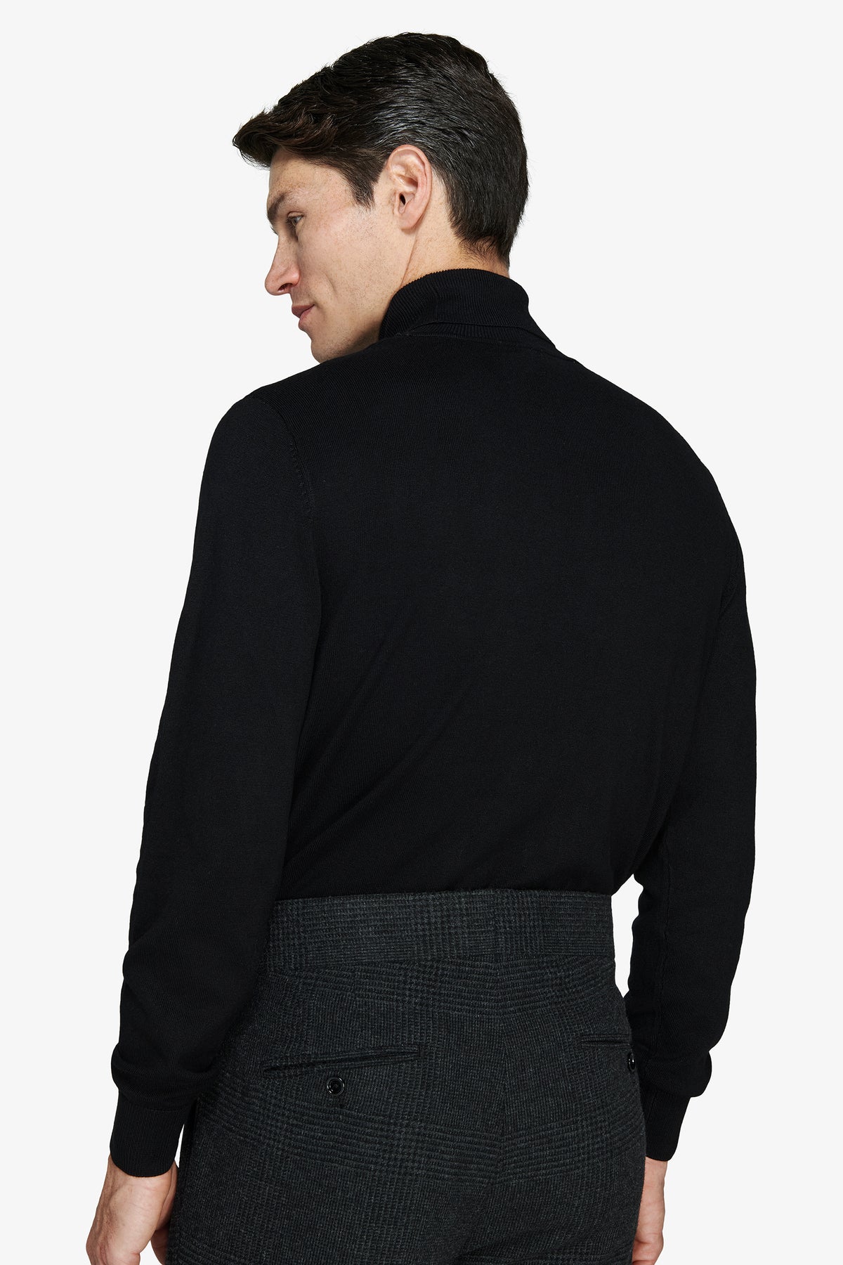 Maglia dolcevita basic nera