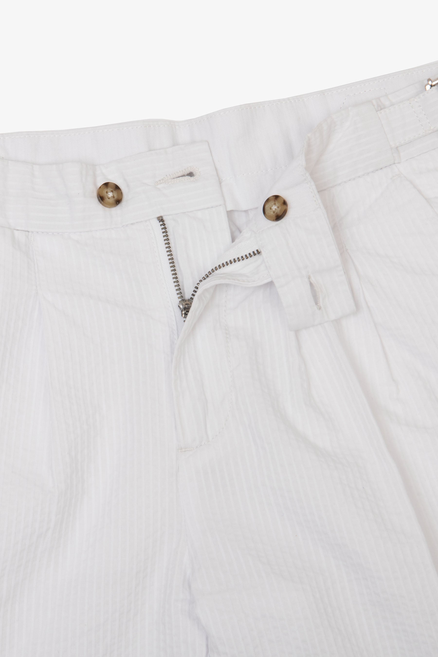Bermuda chino rigato bianco-Dan John