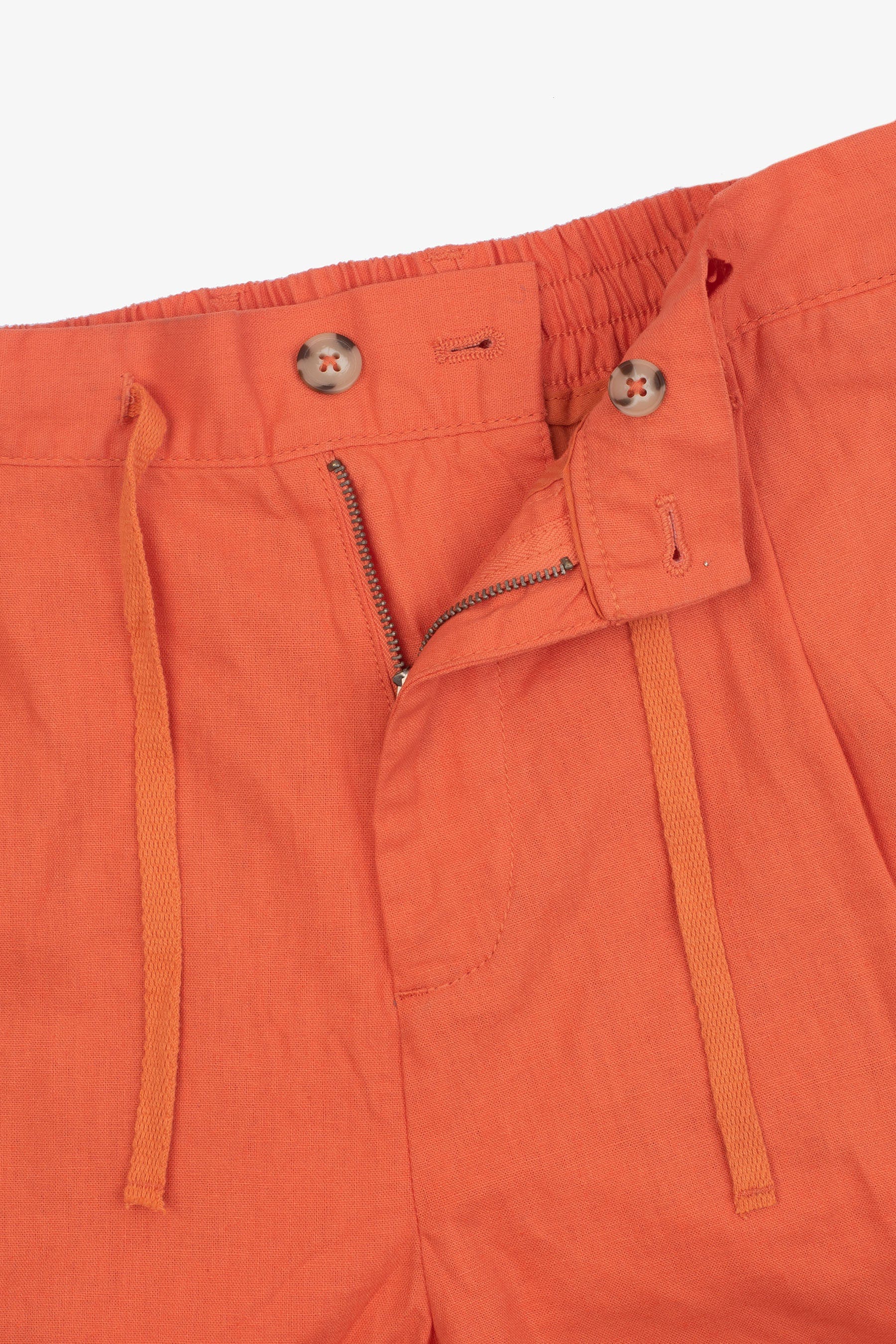 Bermuda con pinces arancione-Dan John