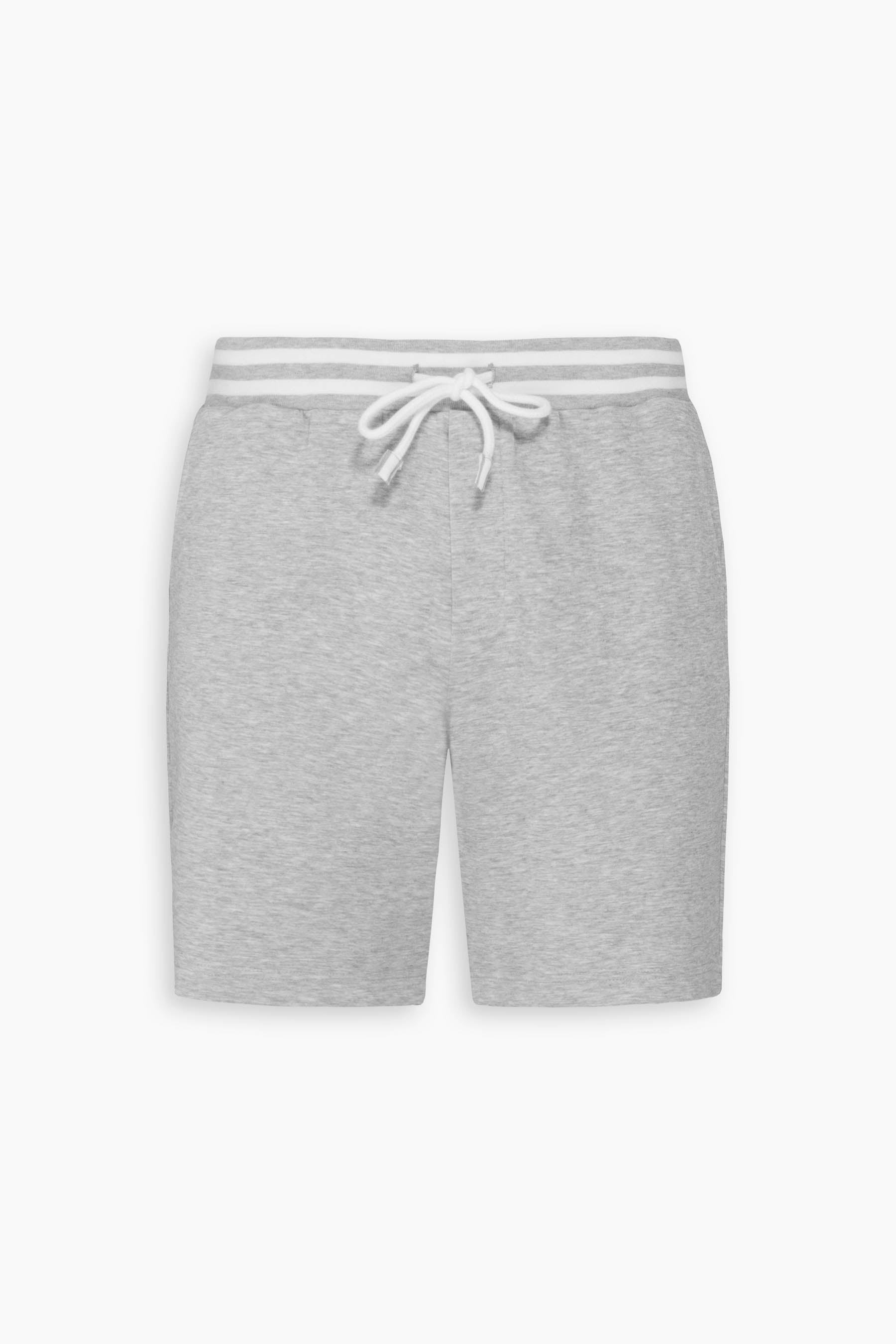 Bermuda felpato DNJ grigio melange-Dan John