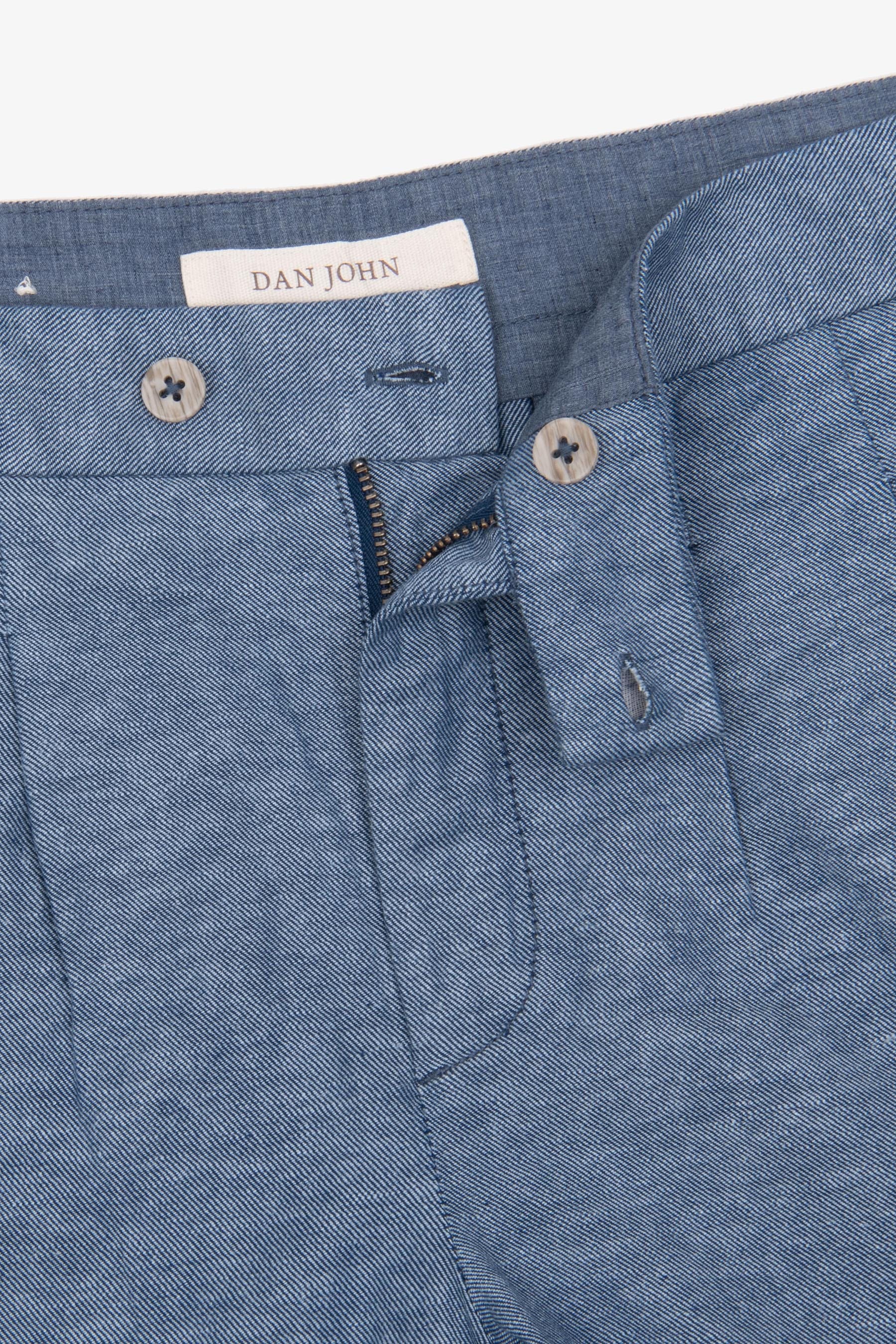 Bermuda melange misto lino denim-Dan John