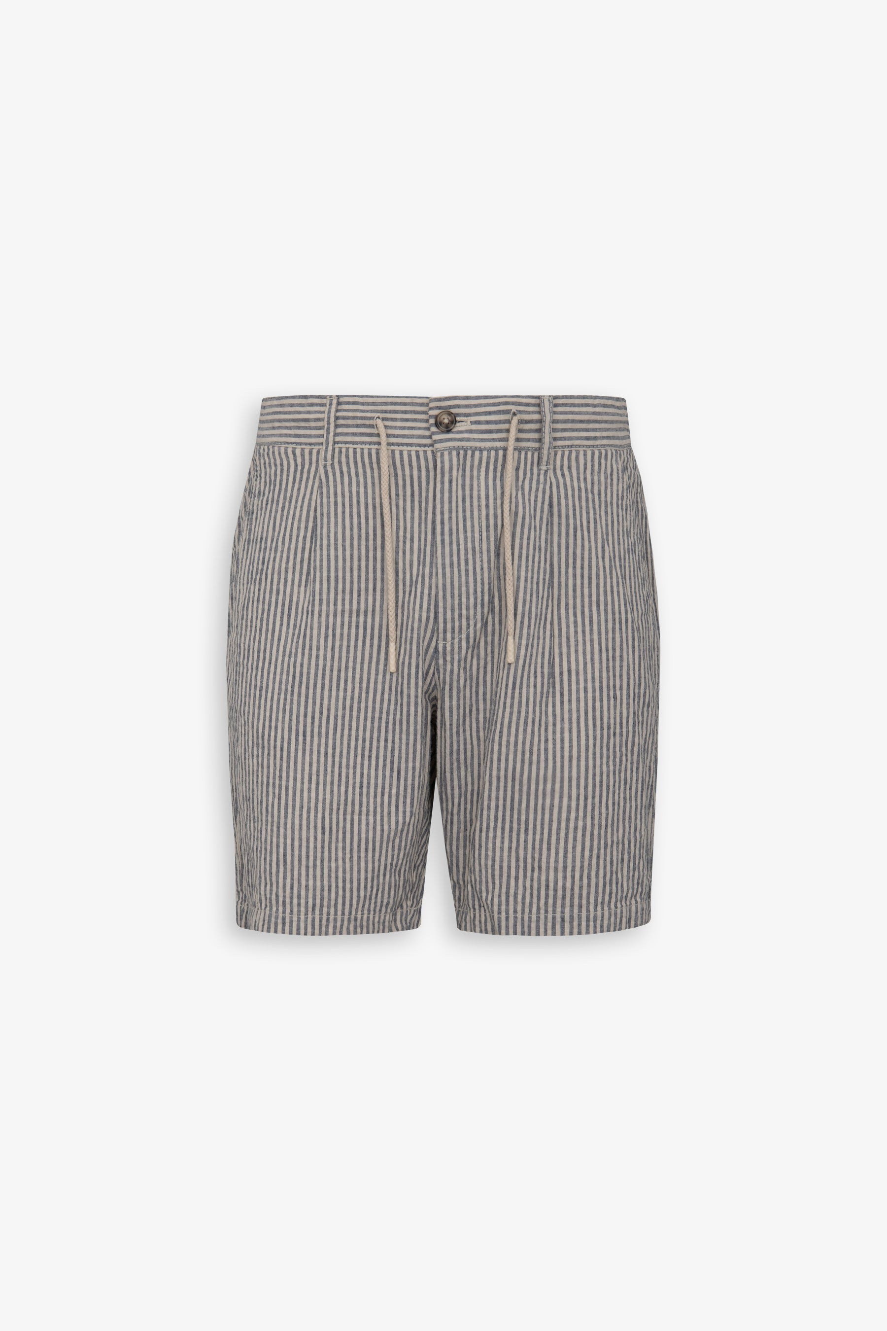 Bermuda riga pari indaco con laccio-Dan John