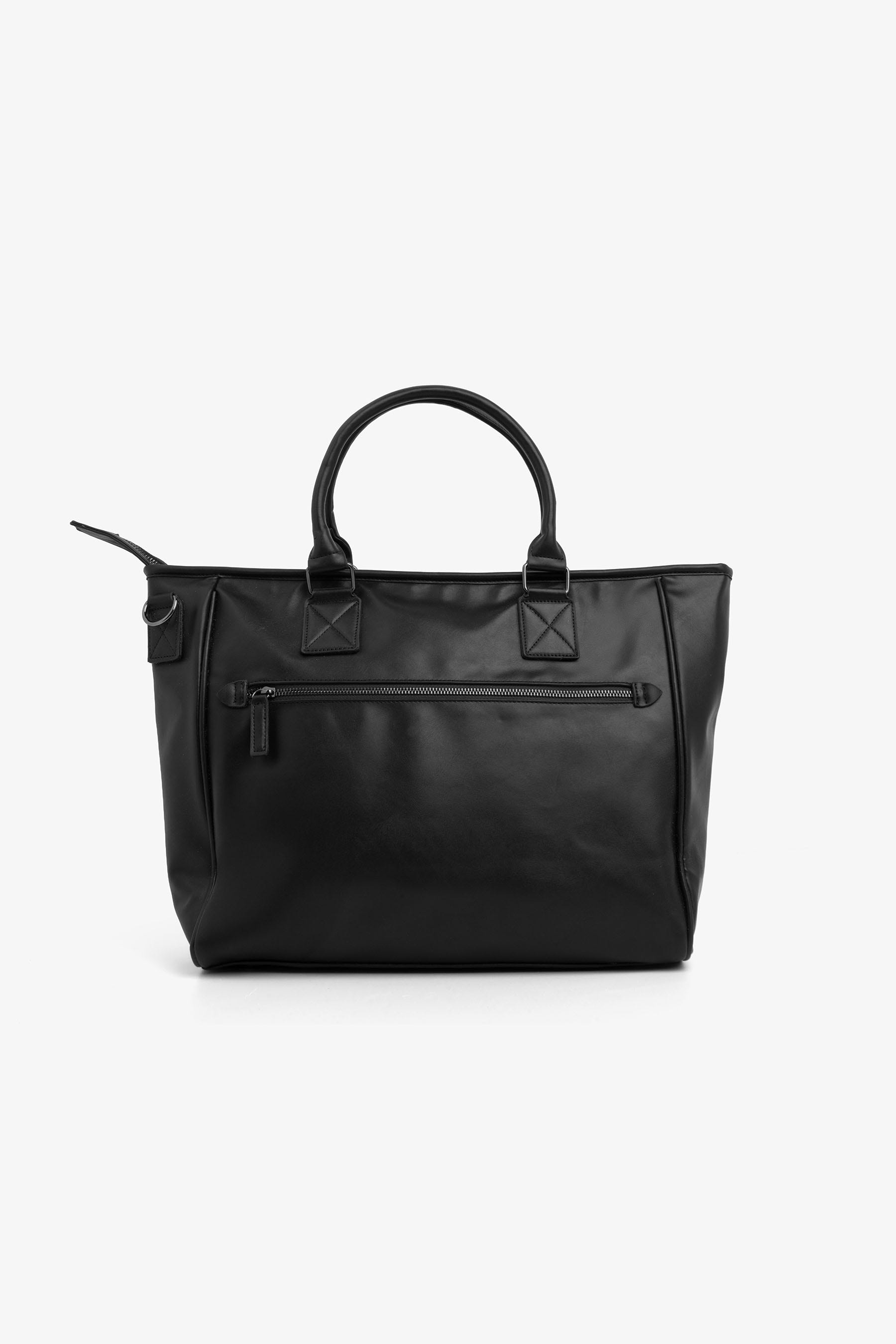 Borsa a doppio manico nera-Dan John